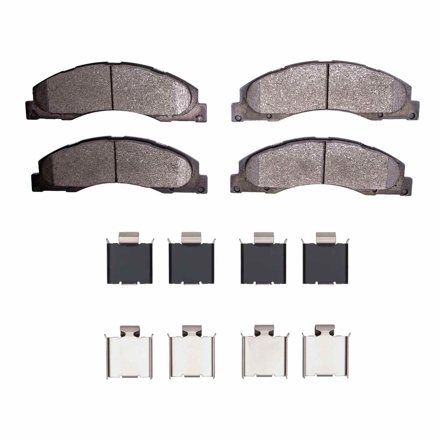 R1 Concepts 2008-2025 Ford E-Super Duty Front R1 Concepts Semi Met Pads & Hardware Kit