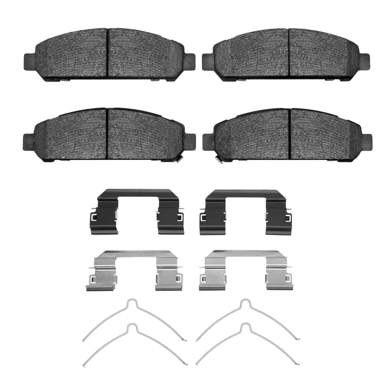 R1 Concepts 2009-2015 Toyota Venza Front R1 Concepts Optimum OE Pads & Hardware Kit