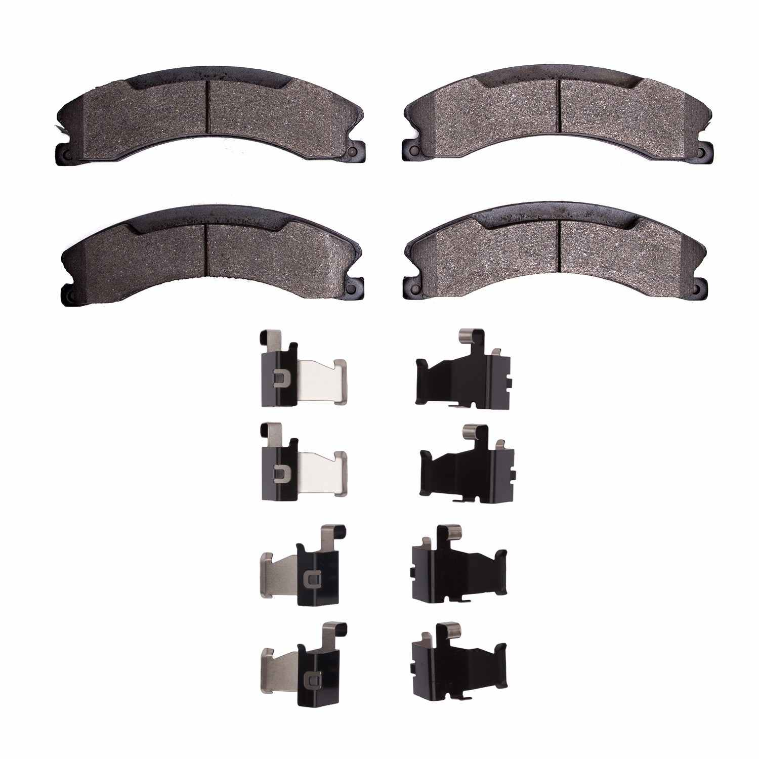R1 Concepts 2009-2024 Chevrolet Express 4500 Front/Rear Performance Off-Road/Tow Brake Pads & Hardware Kit