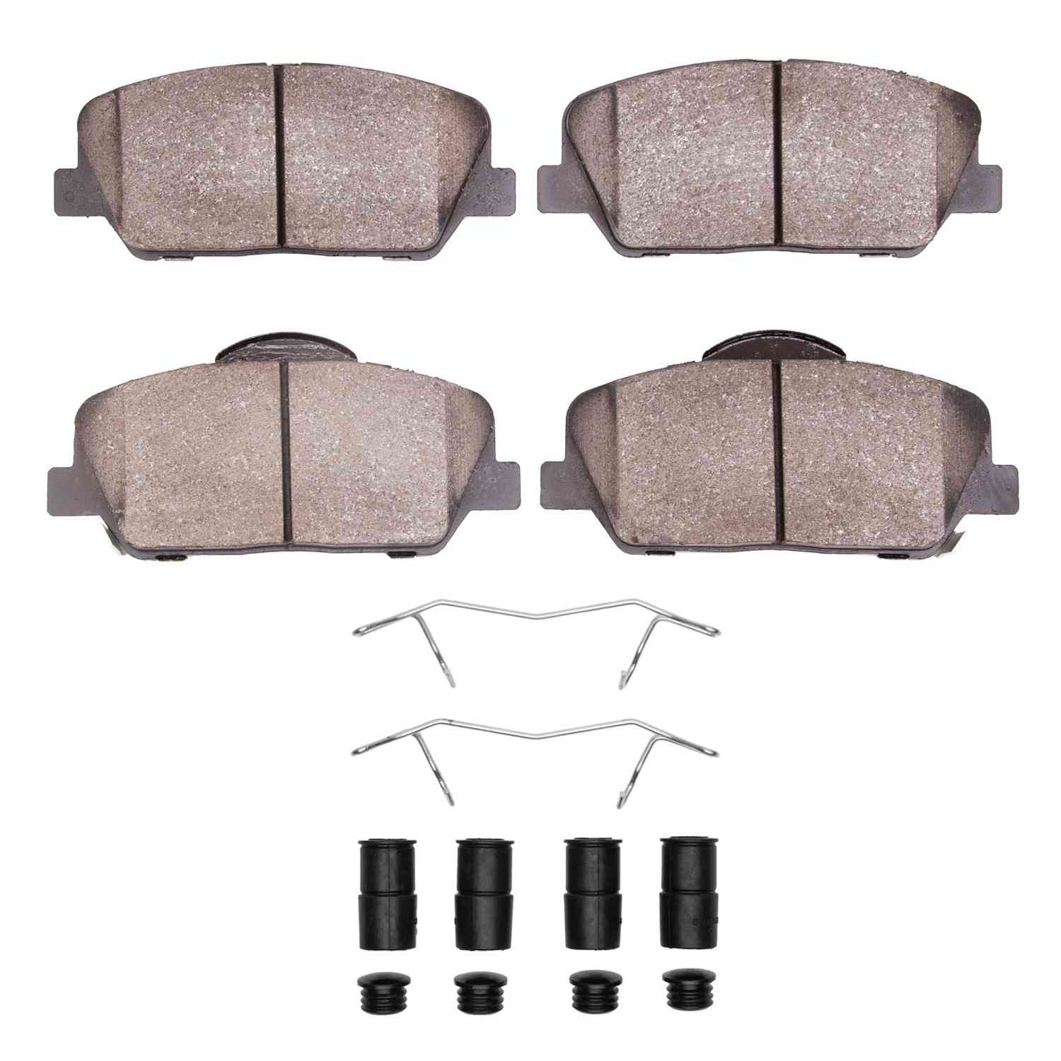R1 Concepts 2010-2016 Hyundai Genesis Coupe Front R1 Concepts Optimum OE Pads & Hardware Kit