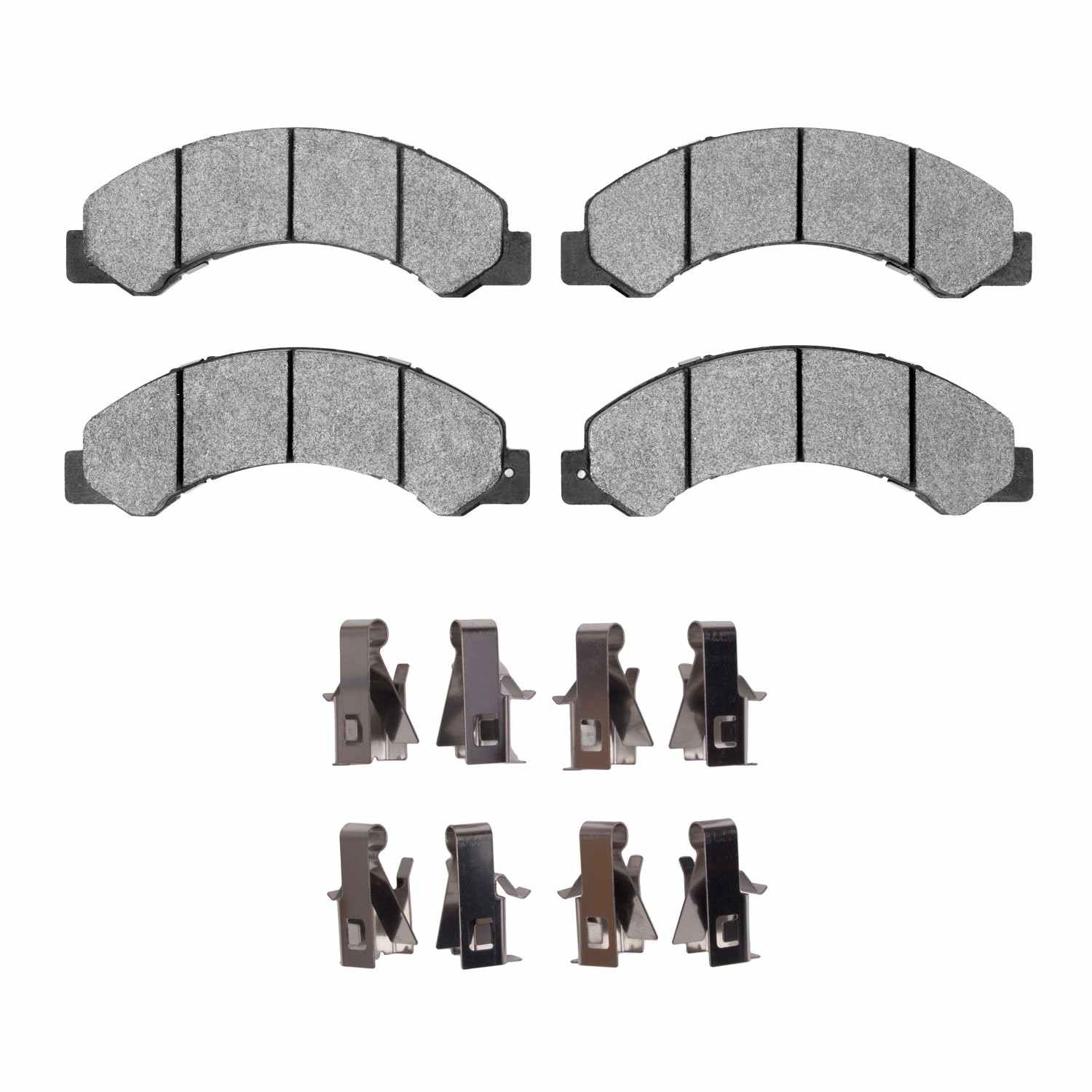 R1 Concepts 2012-2020 Hino 155 Fr and Rr R1 Concepts Super Duty Pads & Hardware Kit
