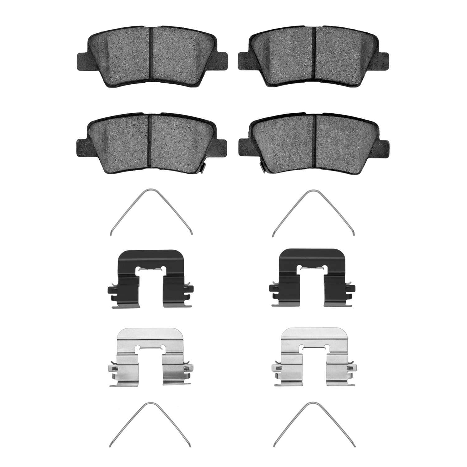 R1 Concepts 2012-2024 Hyundai Kona EV Rear R1 Concepts Optimum OE Pads & Hardware Kit