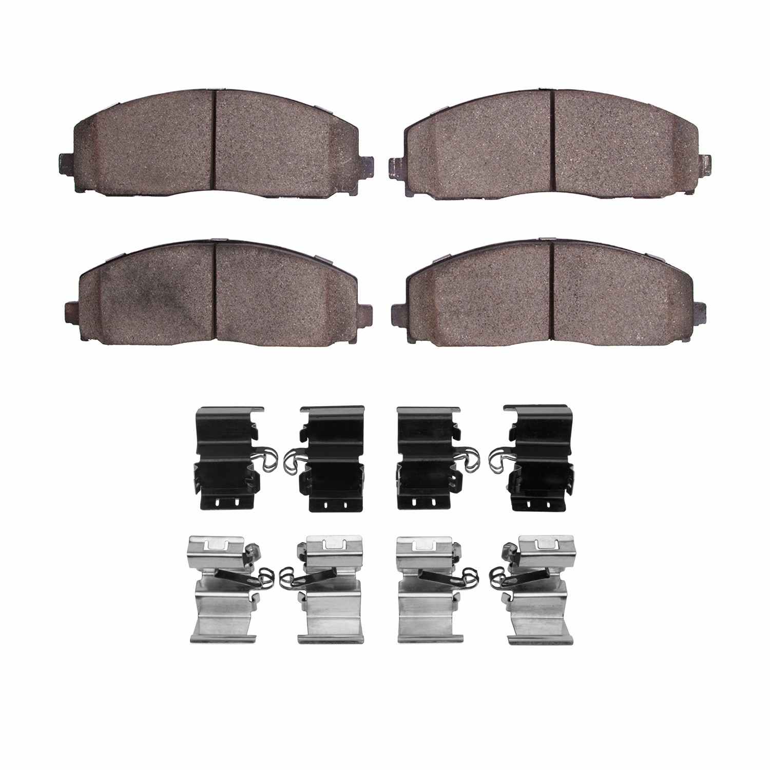 R1 Concepts 2012-2025 Chrysler Grand Caravan Front R1 Concepts Optimum OE Pads & Hardware Kit