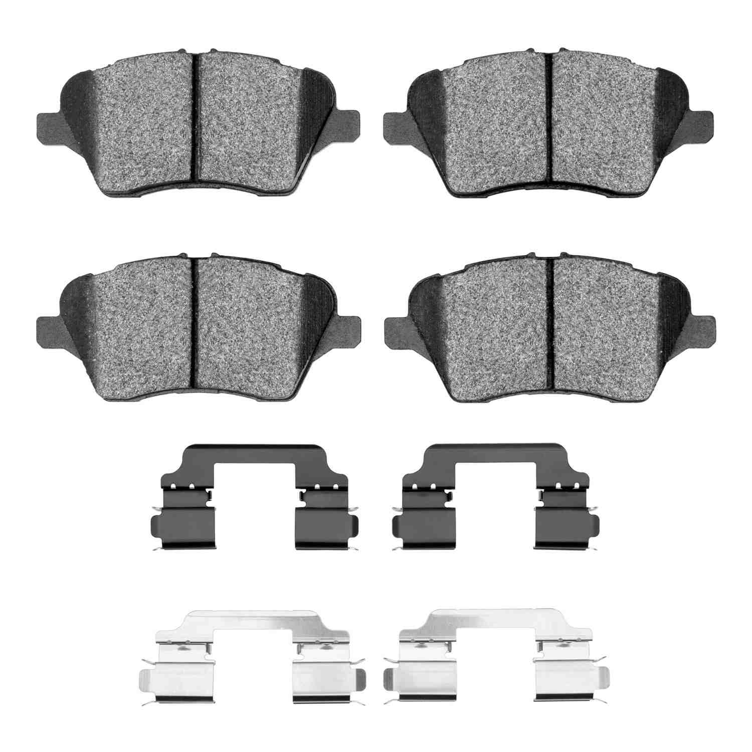 R1 Concepts 2014-2023 Ford Transit COURIER (Mexico) Front R1 Concepts Ceramic Pads & Hardware Kit