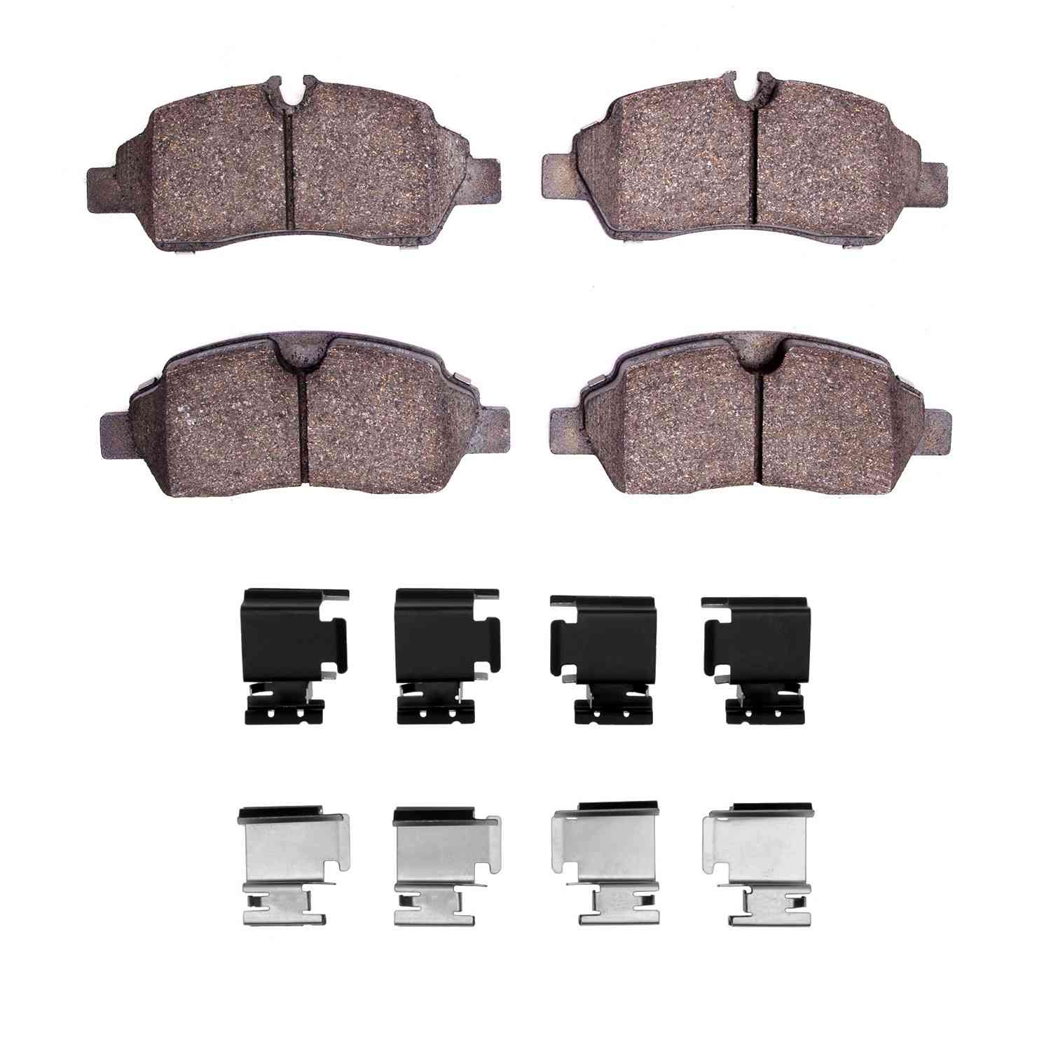R1 Concepts 2015-2019 Ford Transit-250 Rear R1 Concepts Super Duty Pads & Hardware Kit