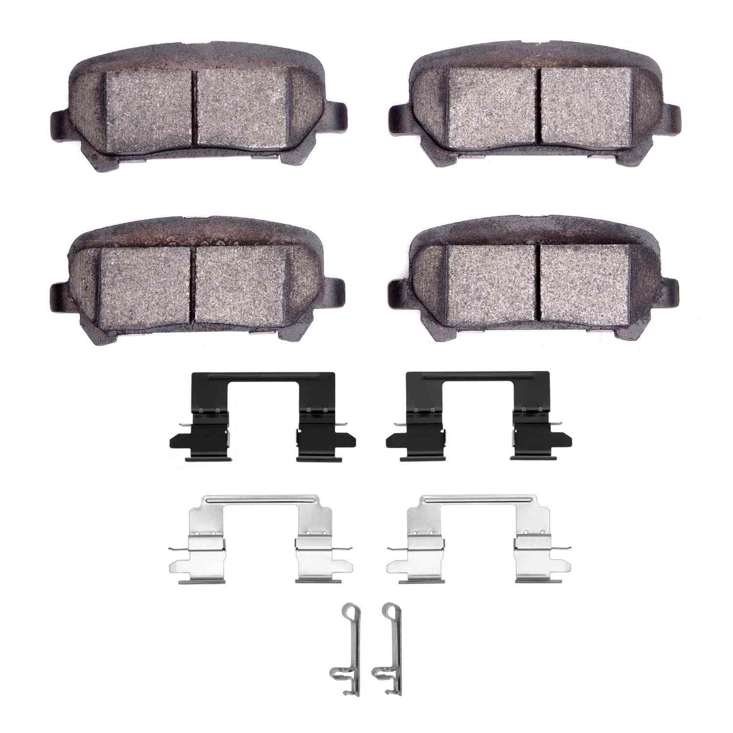 R1 Concepts 2015-2020 Chevrolet Colorado Rear R1 Concepts Optimum OE Pads & Hardware Kit