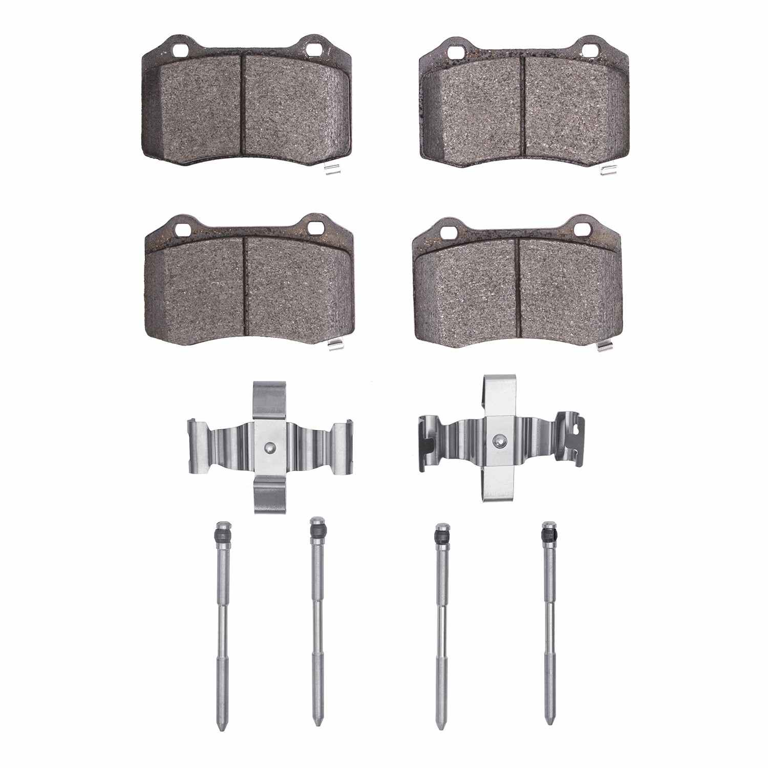 R1 Concepts 2018-2025 Dodge Durango Rear R1 Concepts Semi Met Pads & Hardware Kit