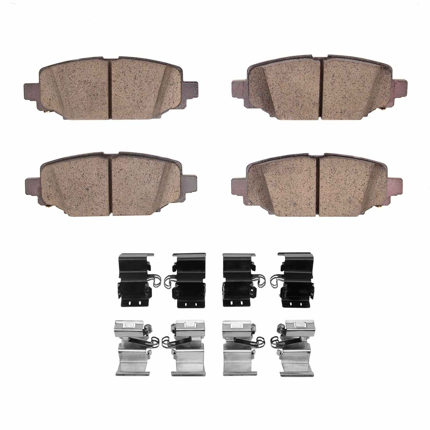 R1 Concepts 2018-2025 Jeep Wrangler Rear R1 Concepts Optimum OE Pads & Hardware Kit