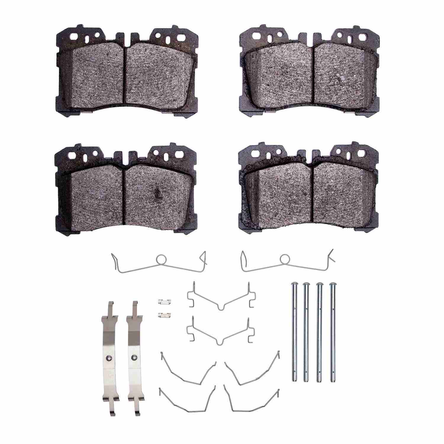 R1 Concepts 2018-2025 Lexus LS500h Front R1 Concepts Optimum OE Pads & Hardware Kit