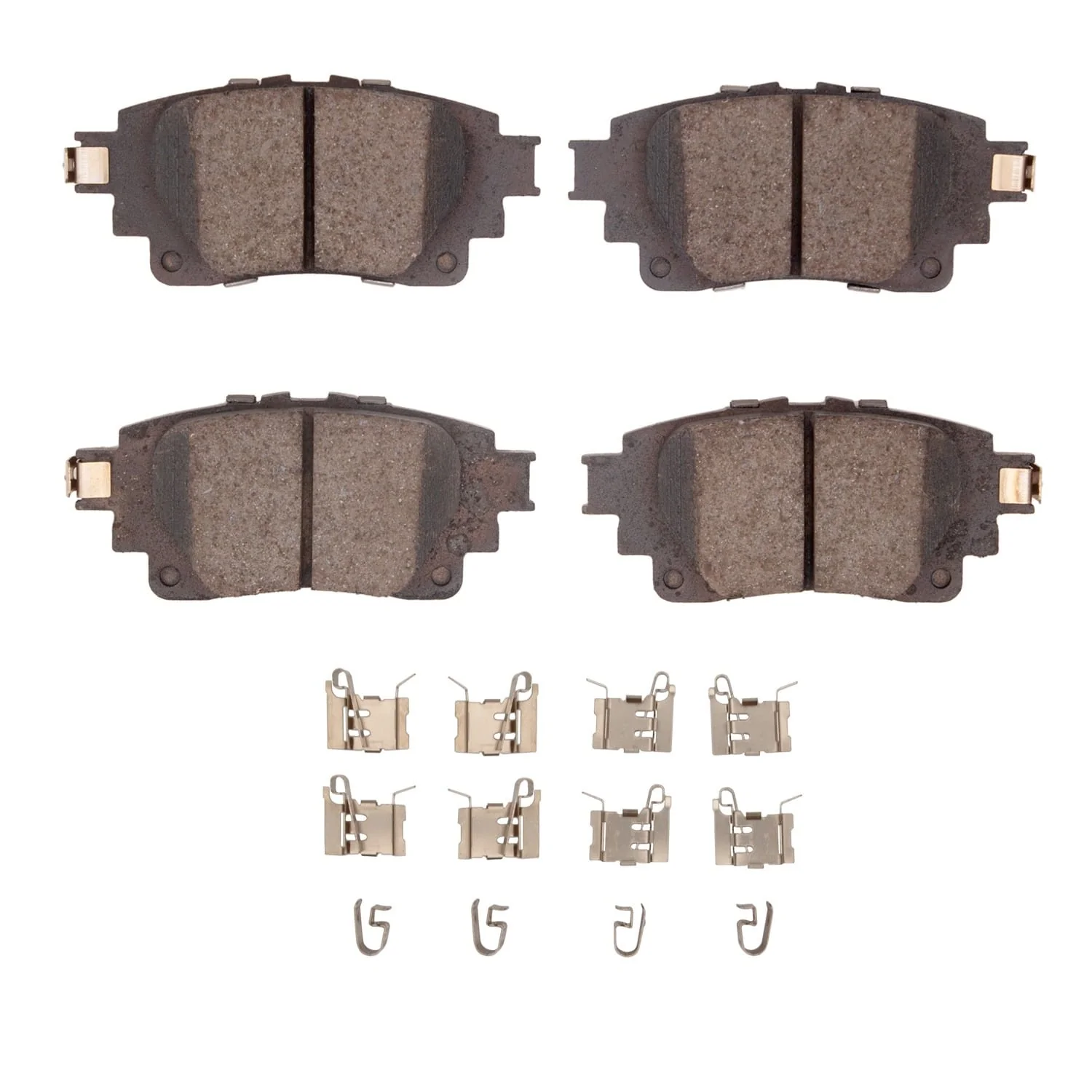R1 Concepts 2019-2022 Toyota Corolla (Mexico) Rear R1 Concepts Ceramic Pads & Hardware Kit