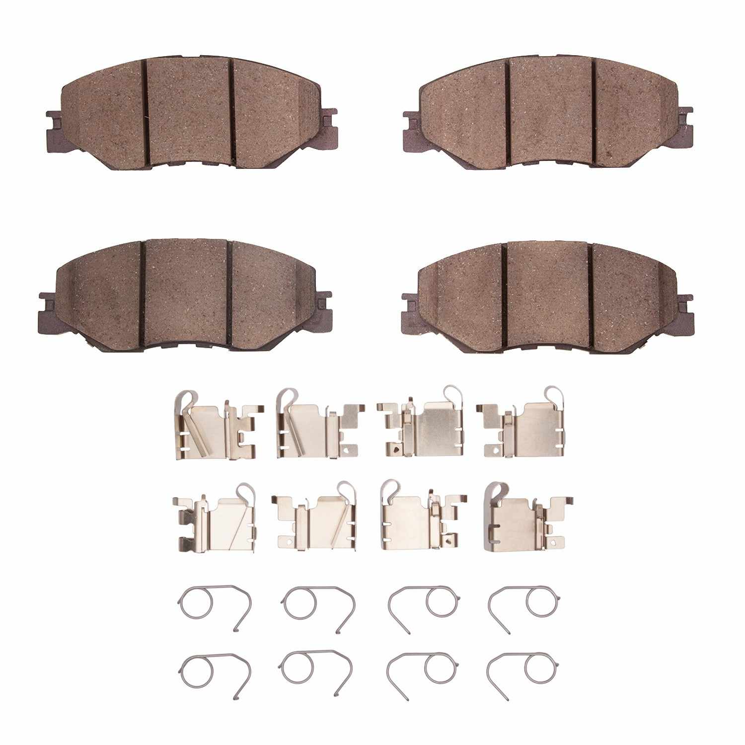 R1 Concepts 2019-2025 Honda Civic Hatchback Front R1 Concepts Optimum OE Pads & Hardware Kit
