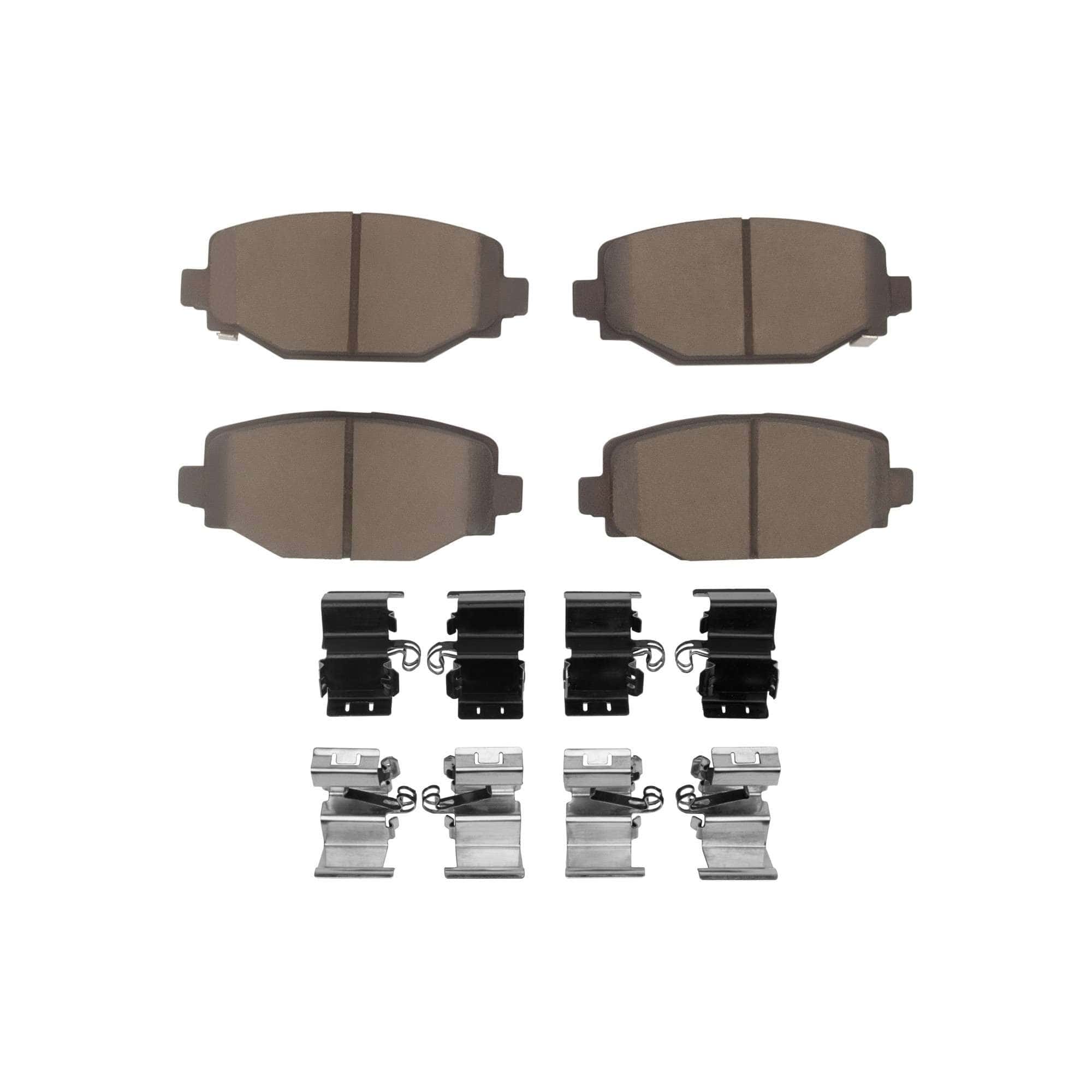 R1 Concepts 2022-2025 Jeep Grand Cherokee Rear R1 Concepts Optimum OE Pads & Hardware Kit