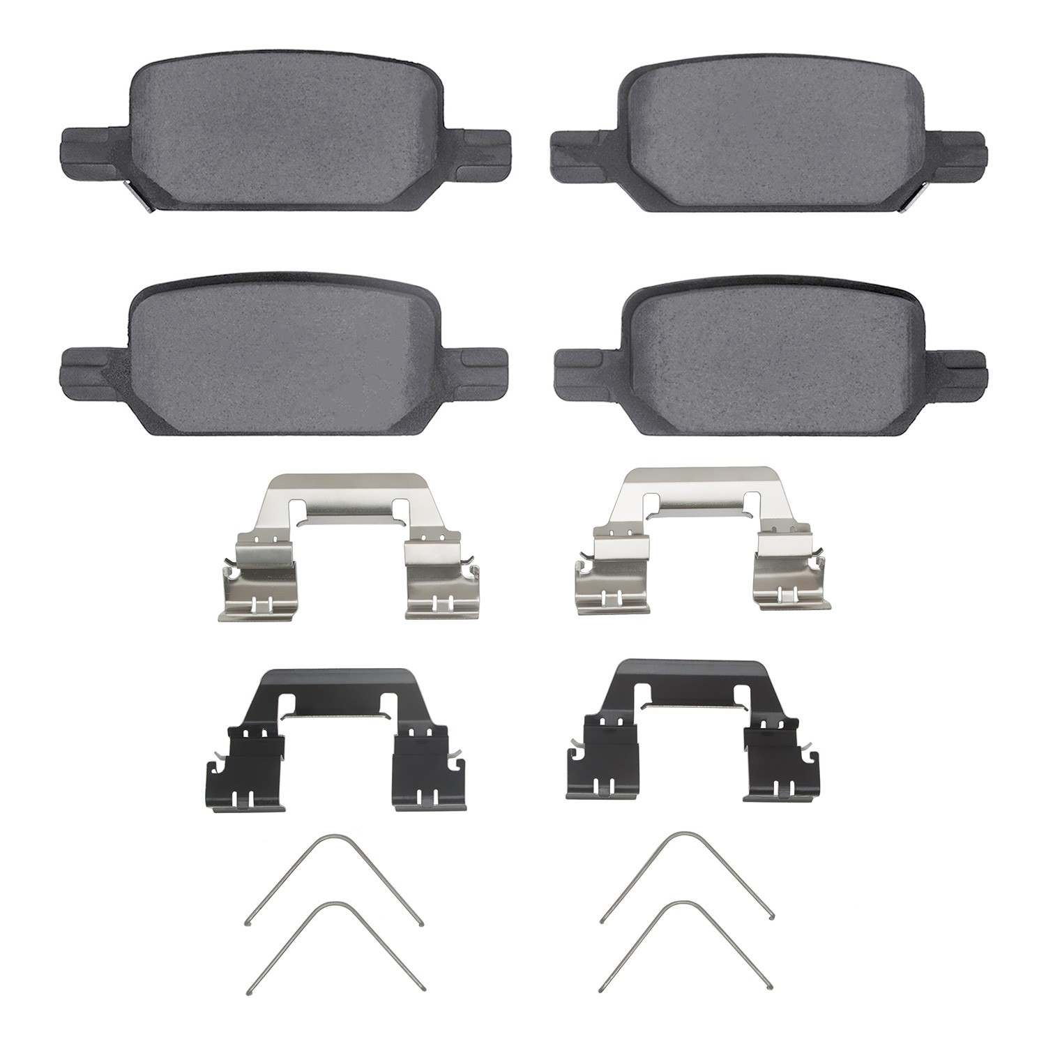 R1 Concepts 21-22 Chevrolet Colorado Rear Optimum OE Brake Pads & Hardware Kit
