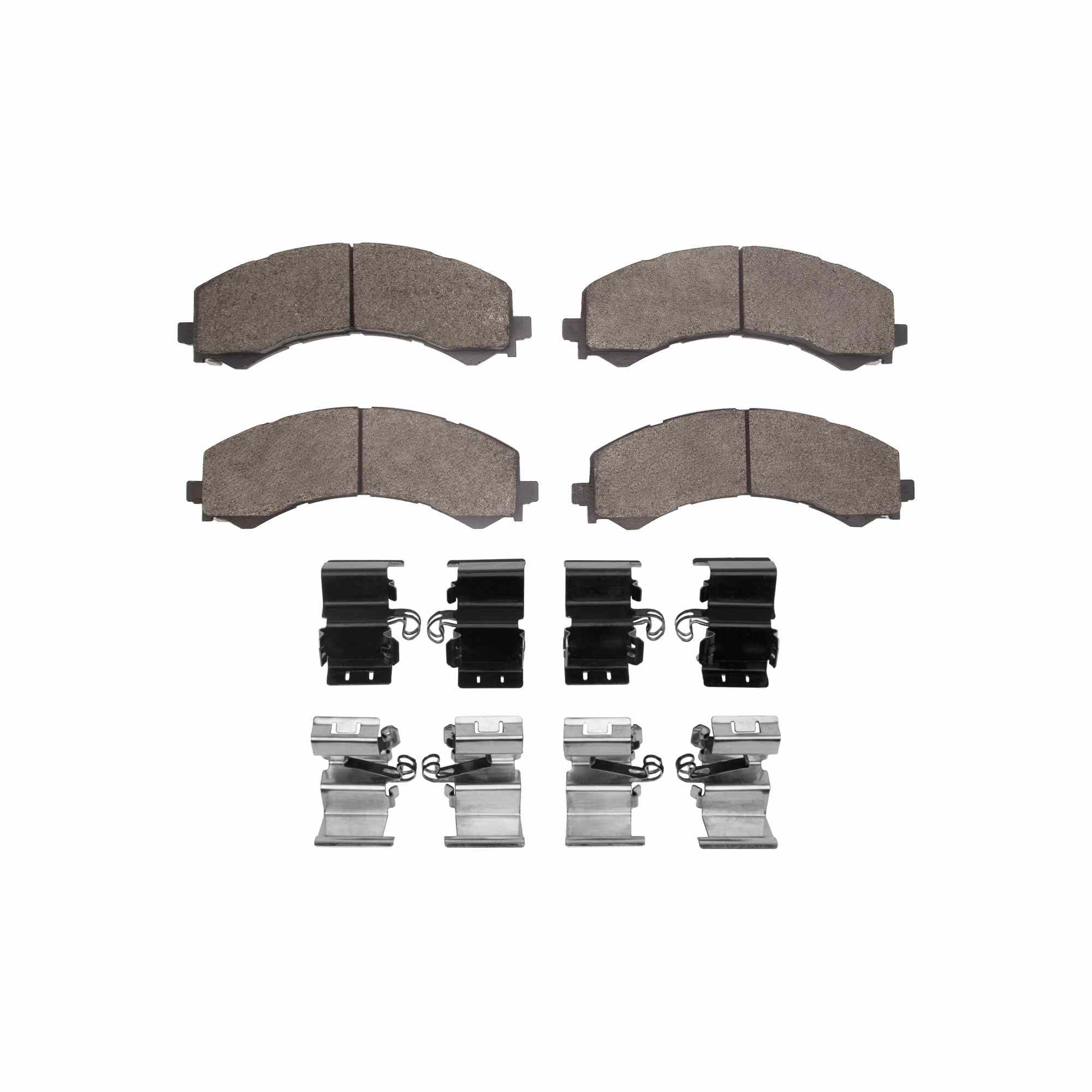 R1 Concepts 21-25 Chevrolet Express 3500 Rear Super Duty Pads & Hardware Kit