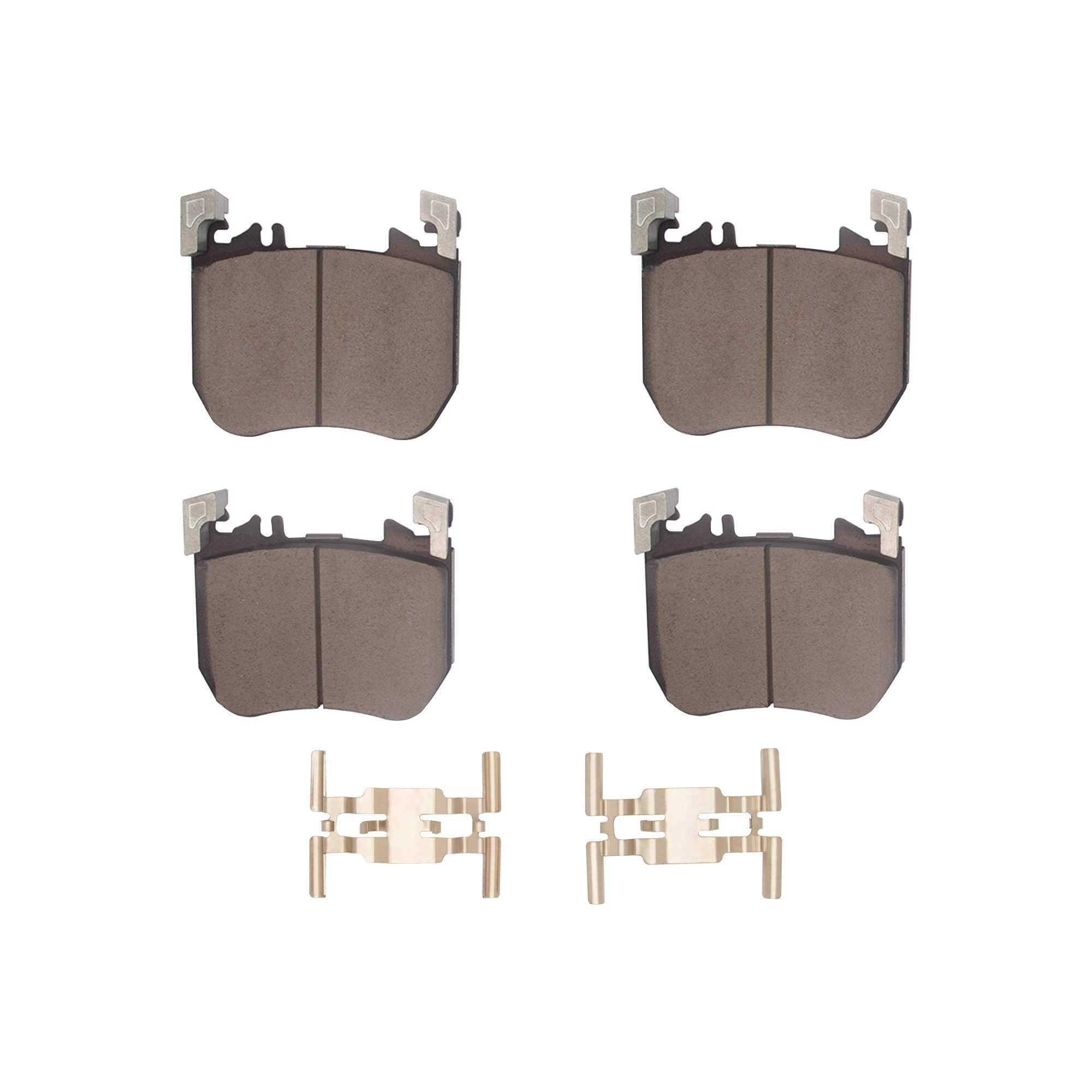 R1 Concepts 21-25 Mercedes-Benz S500 Front Euro Ceramic Pads & Hardware Kit