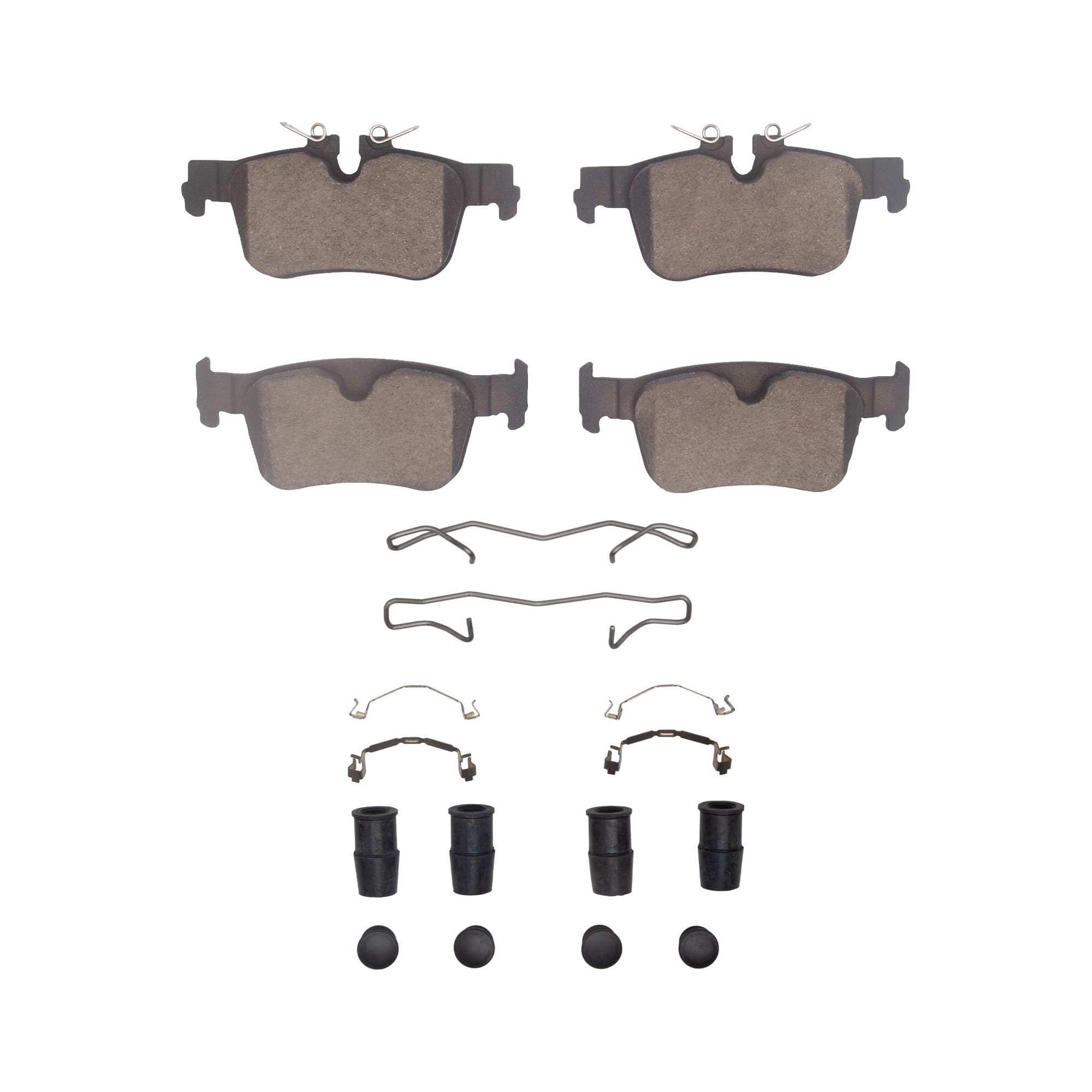 R1 Concepts 21-25 Volvo S60 Rear Euro Ceramic Pads & Hardware Kit