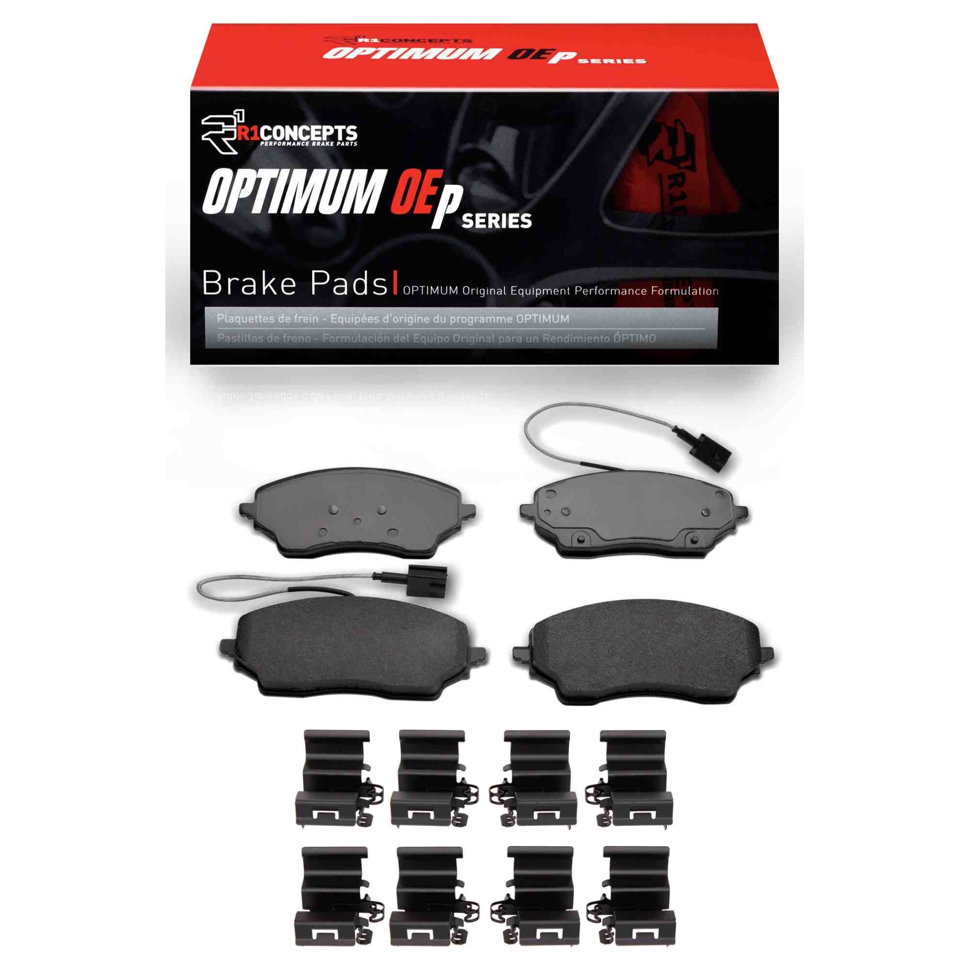 R1 Concepts 22-25 Ram Promaster 1500 Rear R1 Concepts Optimum OE Pads & Hardware Kit