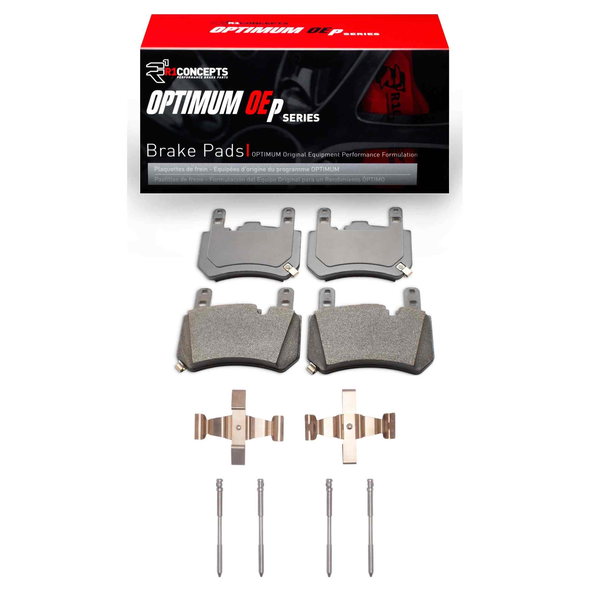 R1 Concepts 23-25 Chevrolet Corvette Rear Optimum OE Pads & Hardware Kit