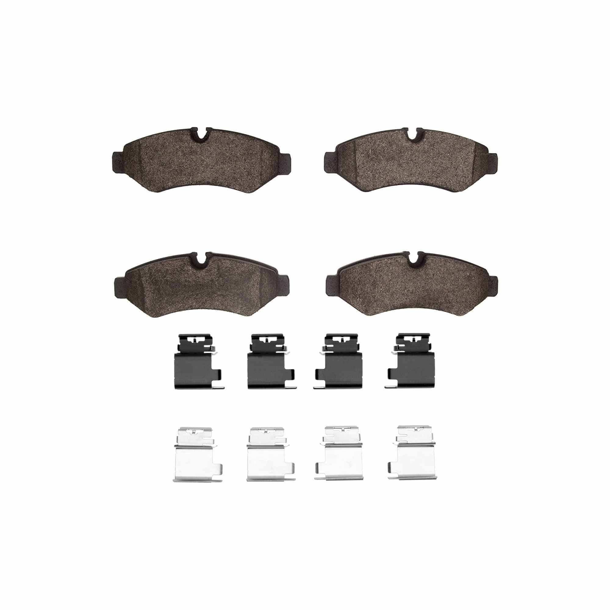 R1 Concepts -25 Freightliner Sprinter 1500 Rear Ceramic Pads & Hardware Kit - Image 2