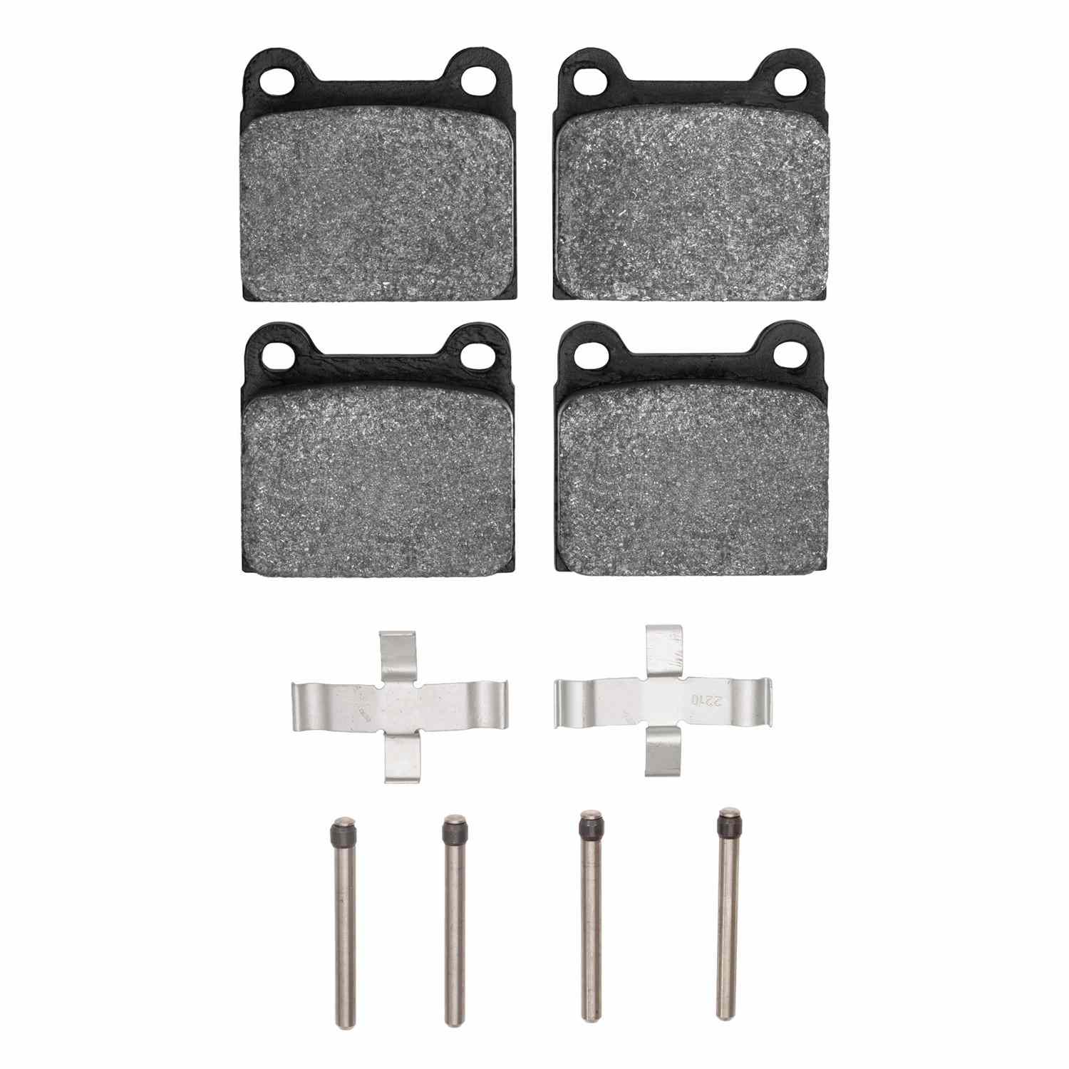 R1 Concepts 64-74 Alfa Romeo Giulia Front/Rear Performance Sport Pads & Hardware Kit