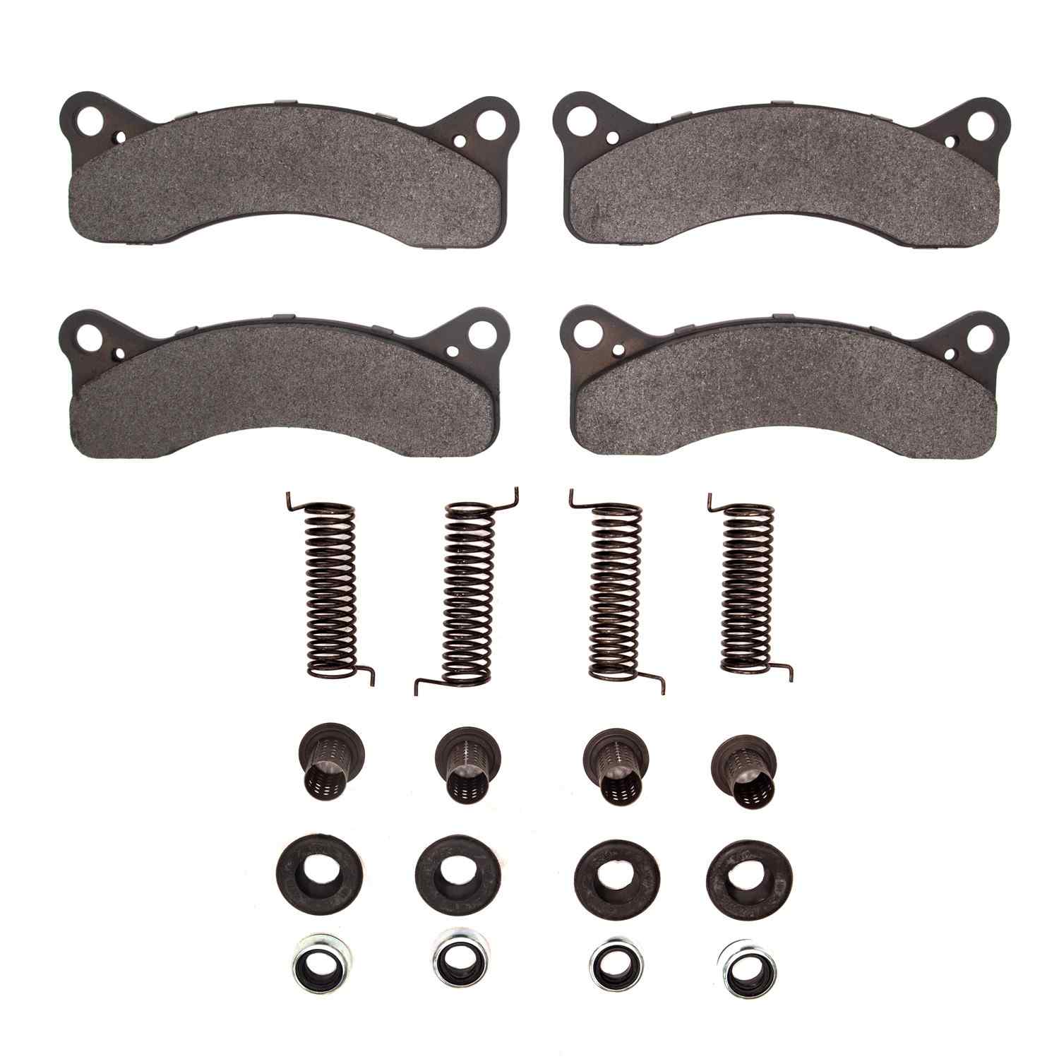R1 Concepts 68-71 Ford F-250 2WD (Except Super Duty) Front Ceramic Brake Pads and Hardware Kit
