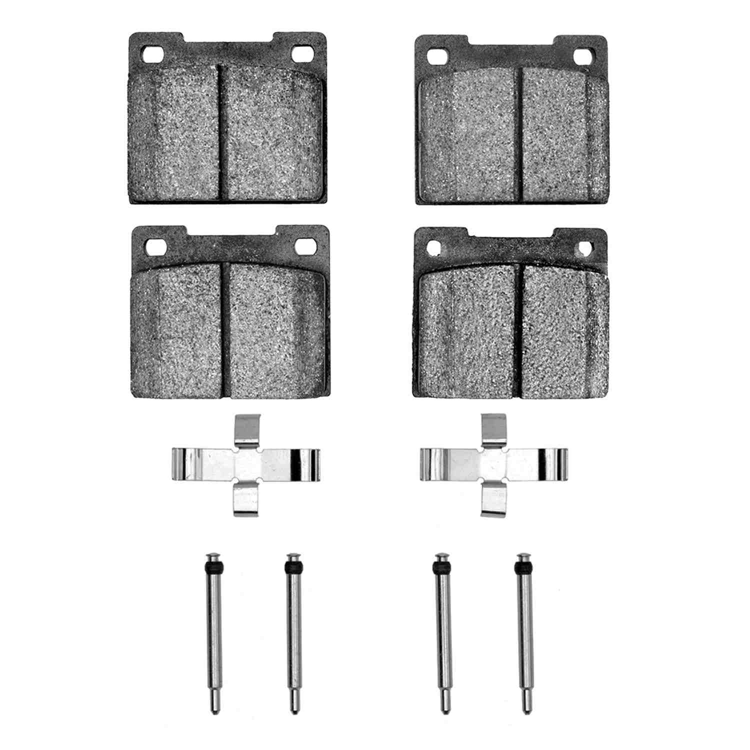 R1 Concepts 68-71 Volvo 164 Rear Ceramic Brake Pads and Hardware Kit