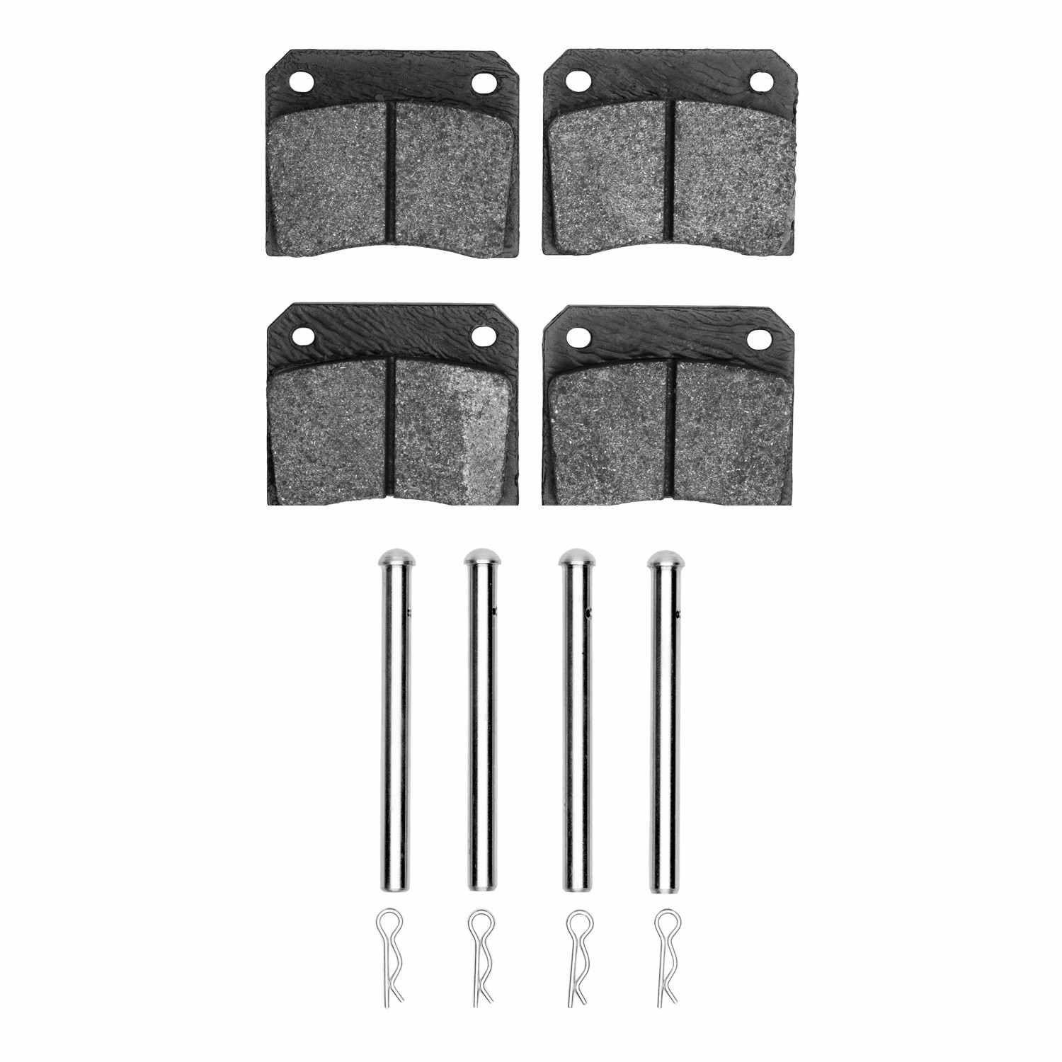 R1 Concepts 68-83 DeLorean DMC 12 Rear Optimum OE Pads & Hardware Kit