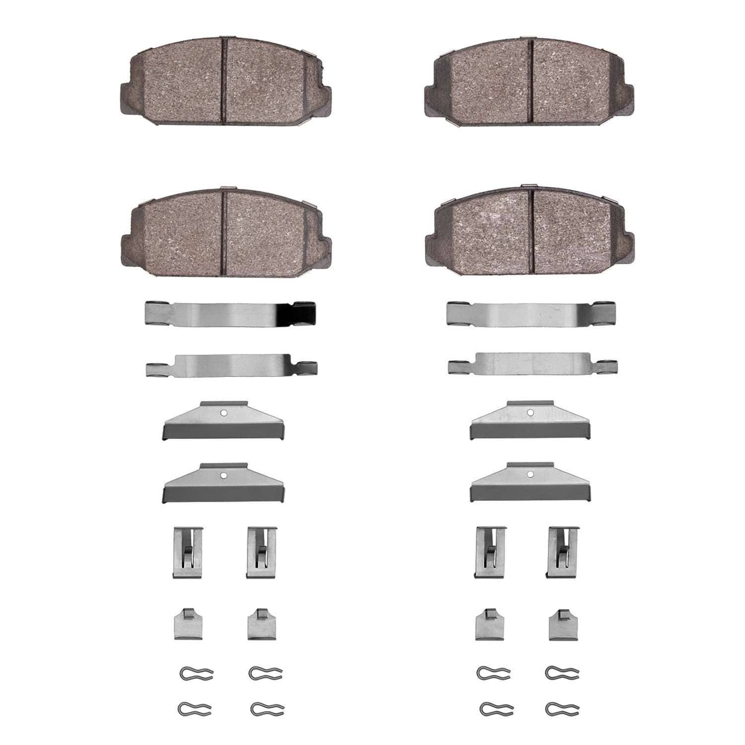 R1 Concepts 70-75 Toyota Carina Front Ceramic Brake Pads and Hardware Kit