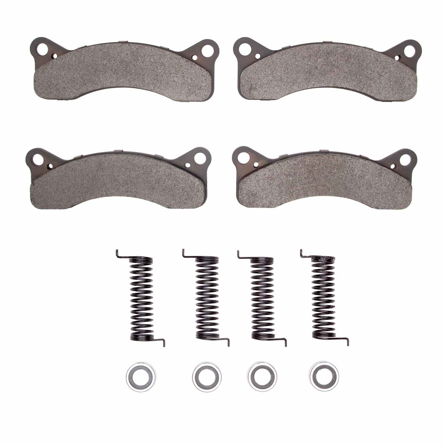 R1 Concepts 72-76 Ford F-250 2WD (Except Super Duty) Front Ceramic Brake Pads and Hardware Kit