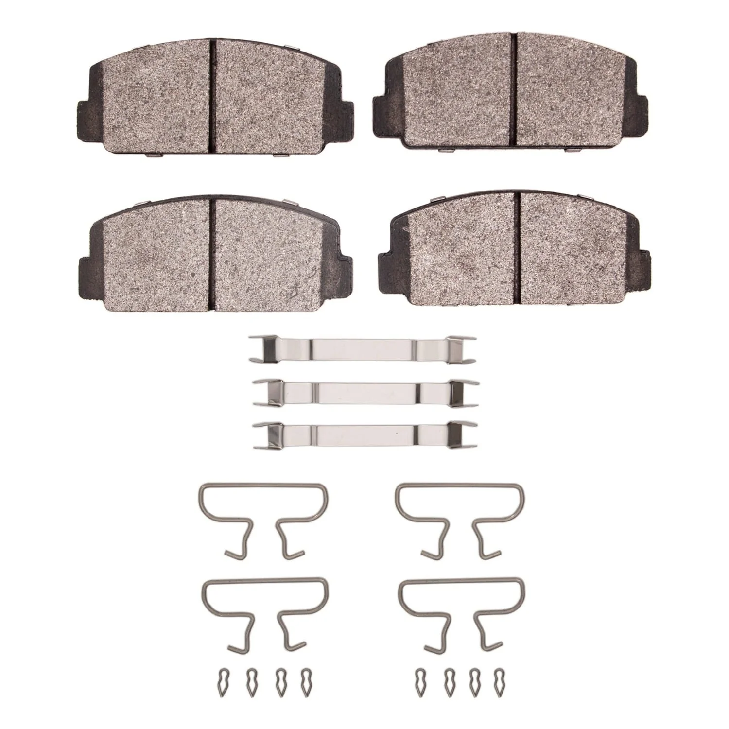 R1 Concepts 72-81 Subaru GF Front Semi Met Pads & Hardware Kit