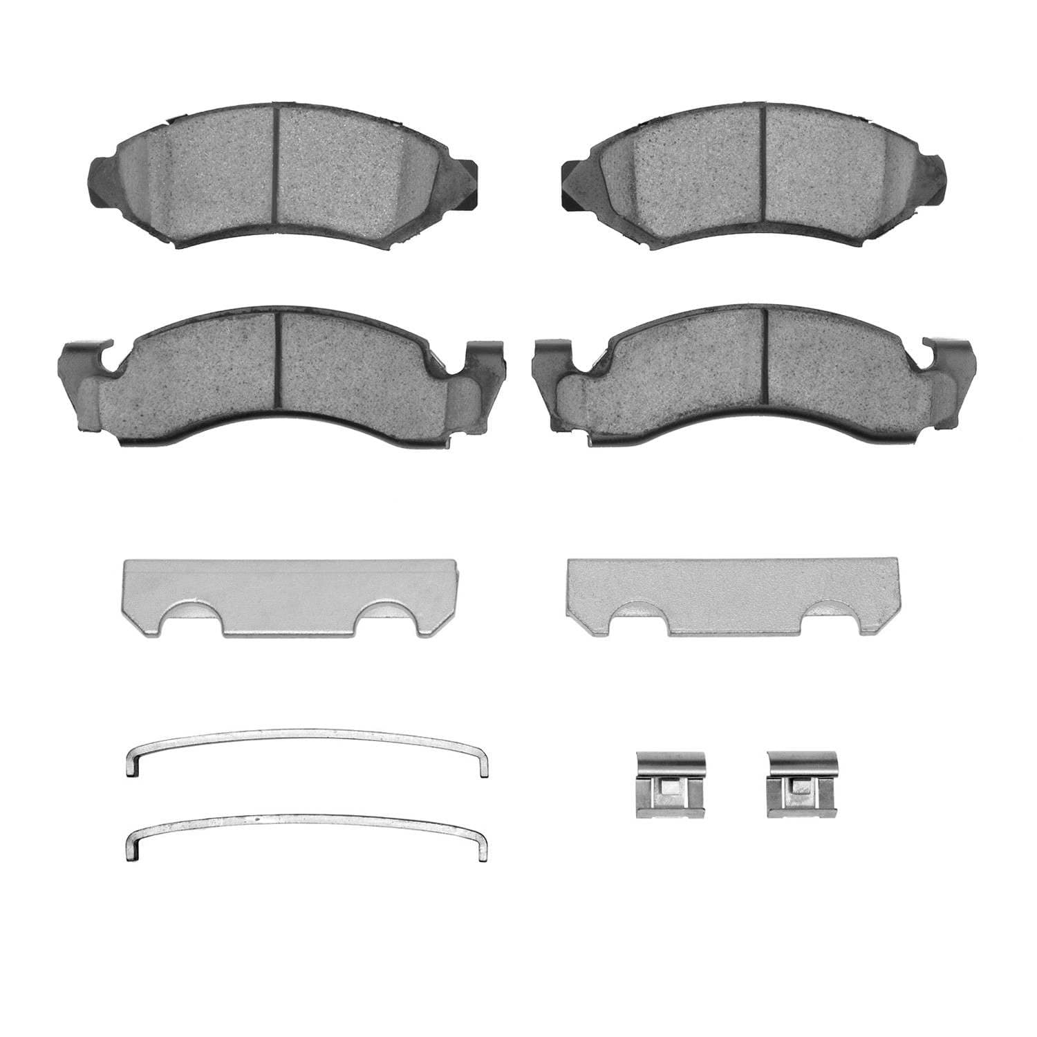 R1 Concepts 73-85 Ford F-250 2WD (Excl Super Duty) Front Optimum OE Pads & Hardware Kit