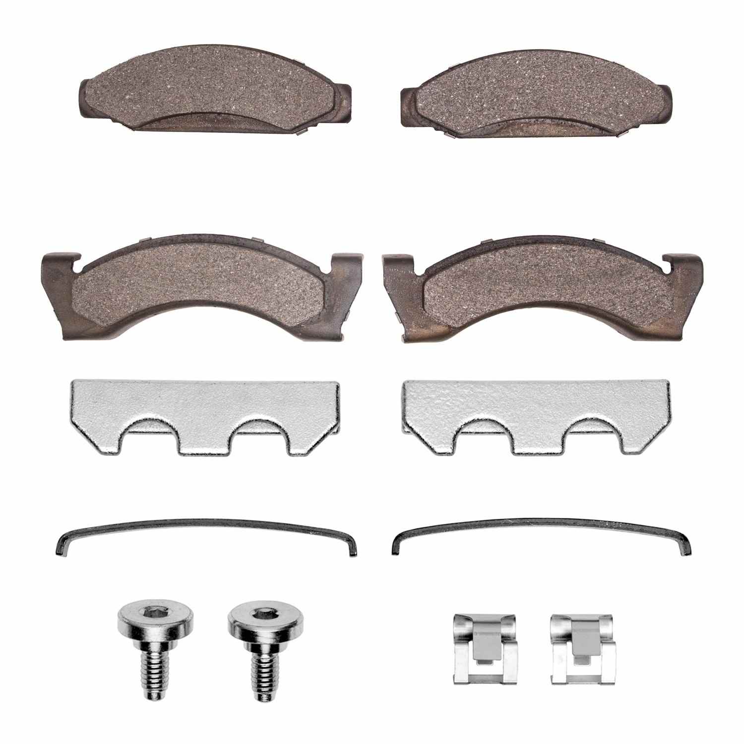 R1 Concepts 74-81 American Motors SPIRIT Front R1 Concepts Semi Met Pads & Hardware Kit