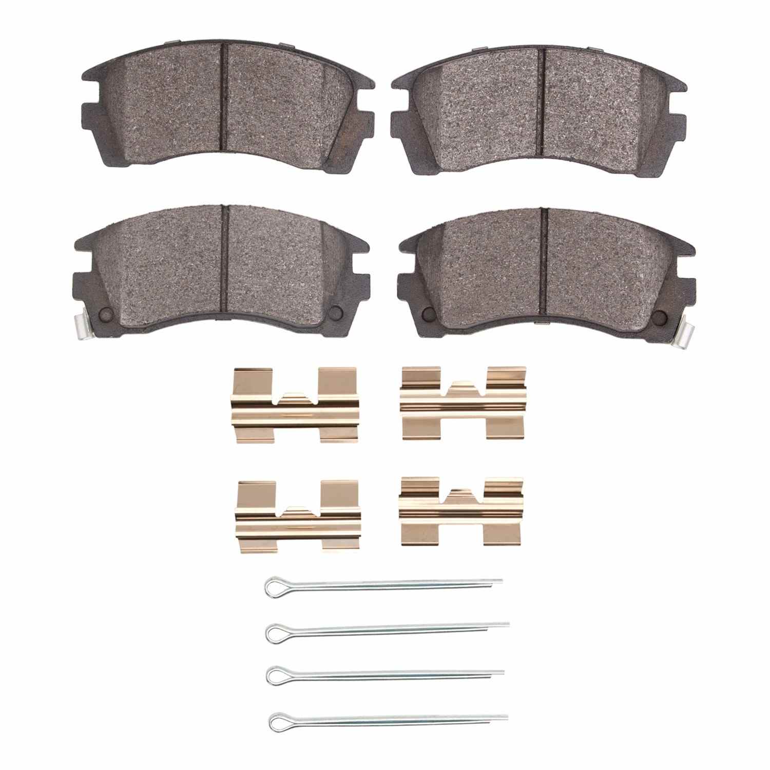 R1 Concepts 74-86 Land Rover Range Rover Front Performance Sport Brake Pads and Hardware Kit