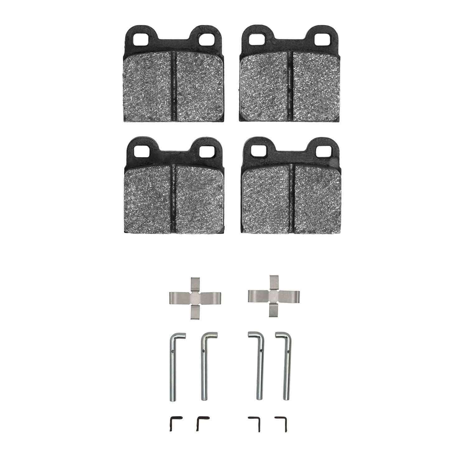R1 Concepts 75-86 Alfa Romeo Alfetta Rear Optimum OE Pads & Hardware Kit
