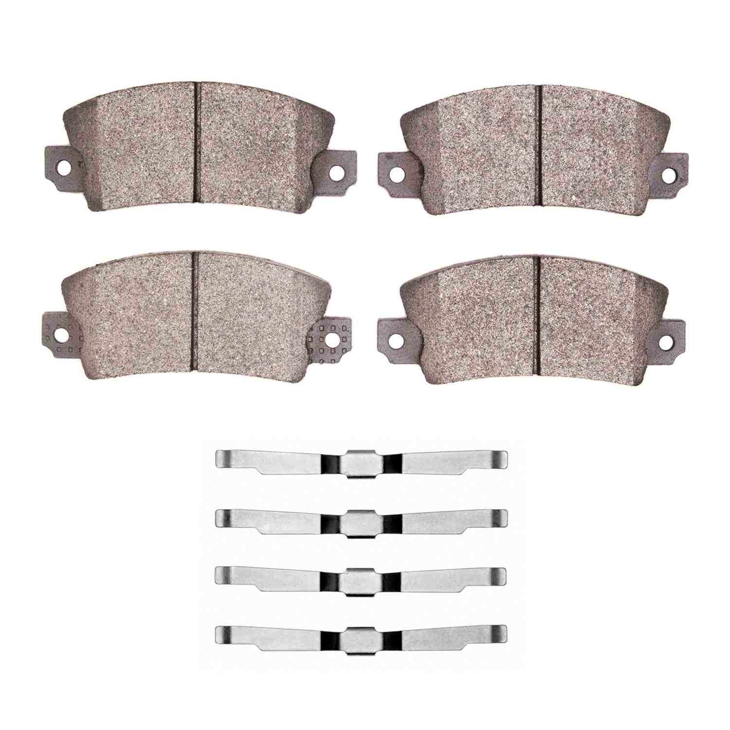 R1 Concepts 76-83 Renault R5 Front Ceramic Brake Pads and Hardware Kit