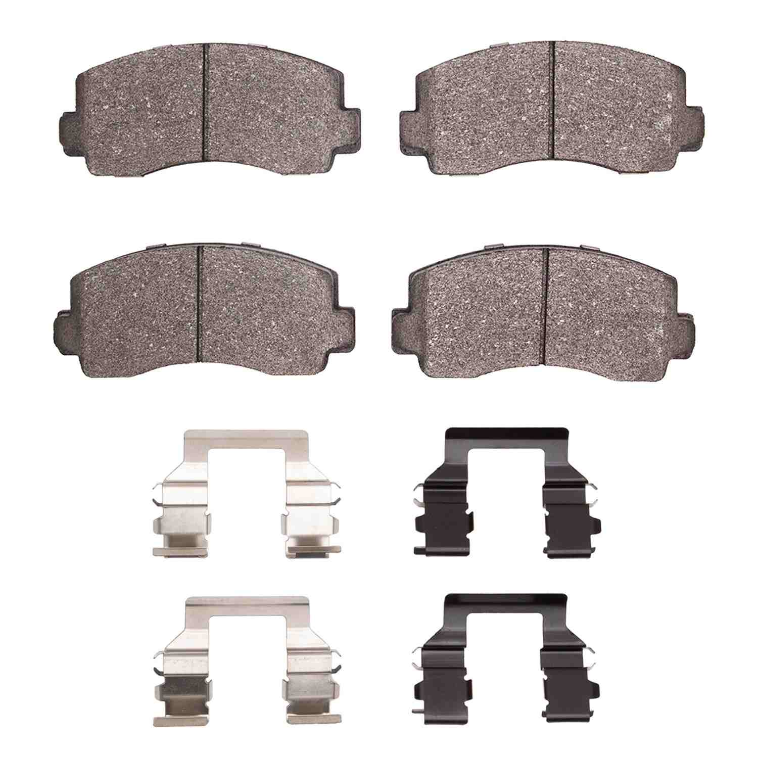 R1 Concepts 76-87 Toyota Sapporo Front Optimum OE Brake Pads and Hardware Kit
