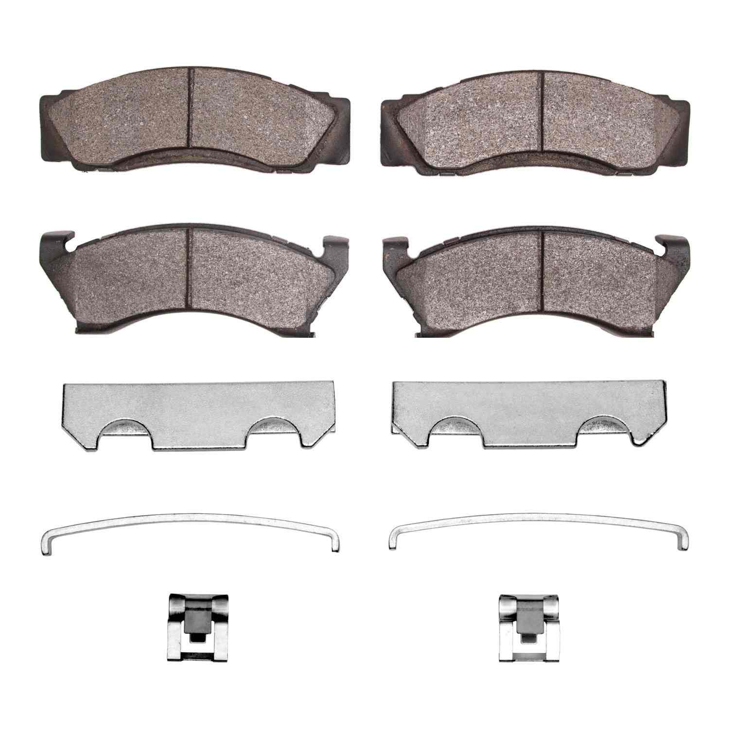 R1 Concepts 78-78 Mercury Grand Marquis Front Optimum OE Pads & Hardware Kit