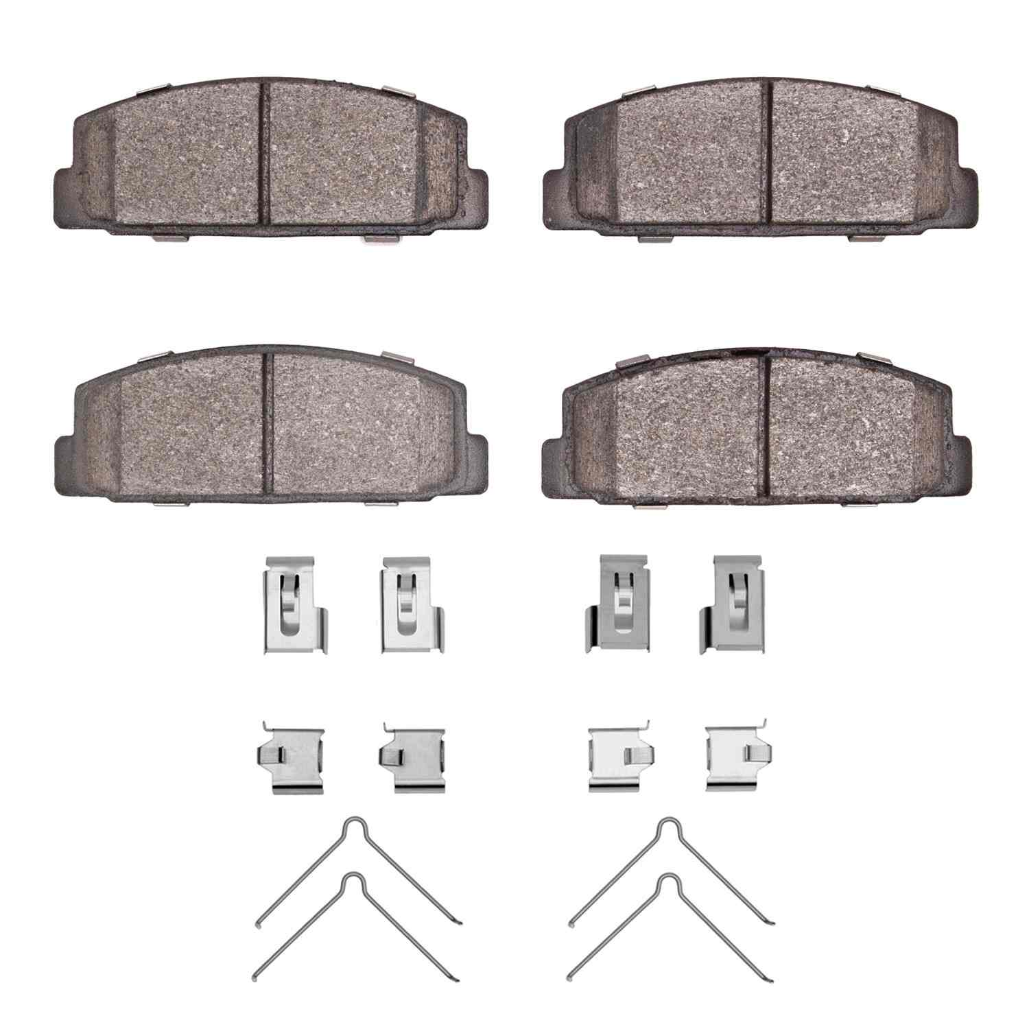 R1 Concepts 78-83 Plymouth Sapporo Rear Ceramic Brake Pads and Hardware Kit