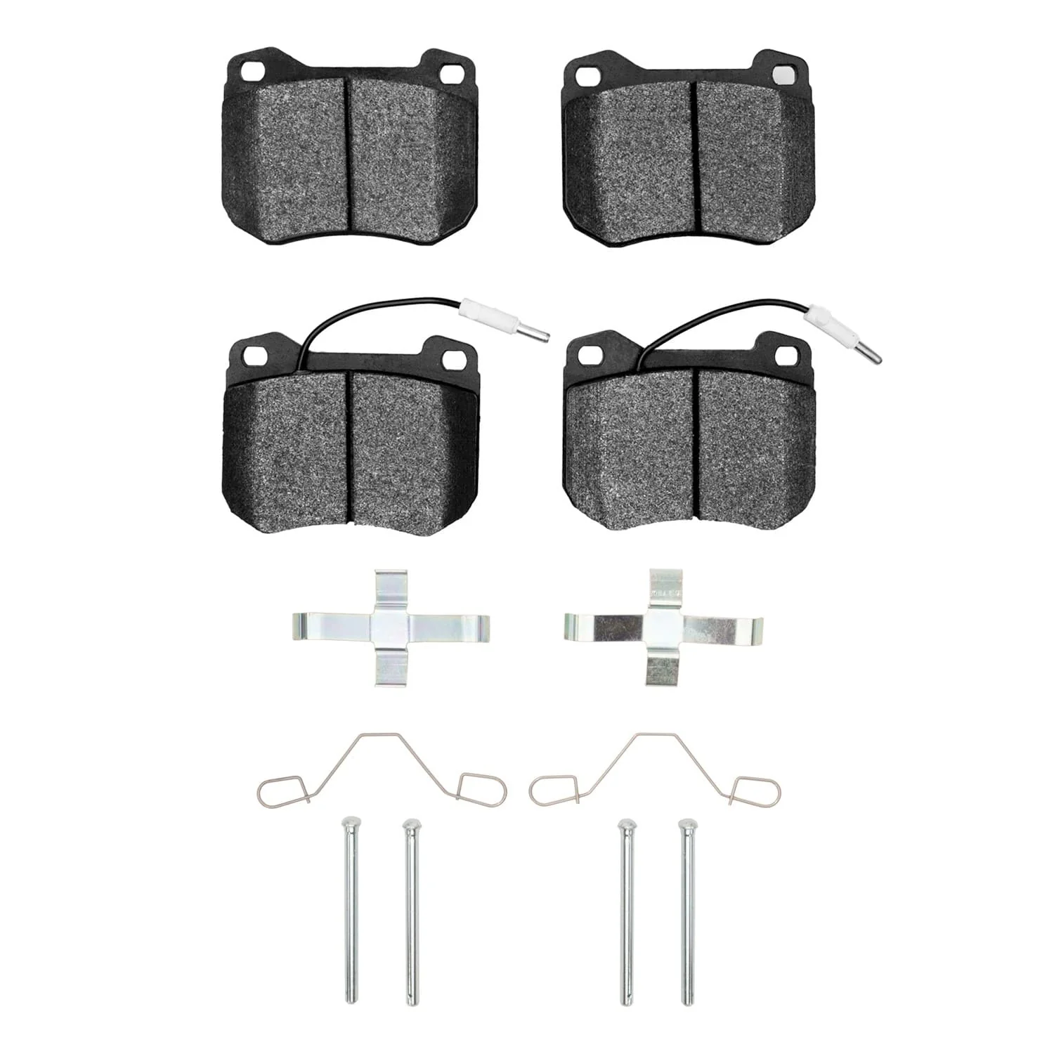R1 Concepts 80-89 Peugeot 505 Front Semi Met Pads & Hardware Kit