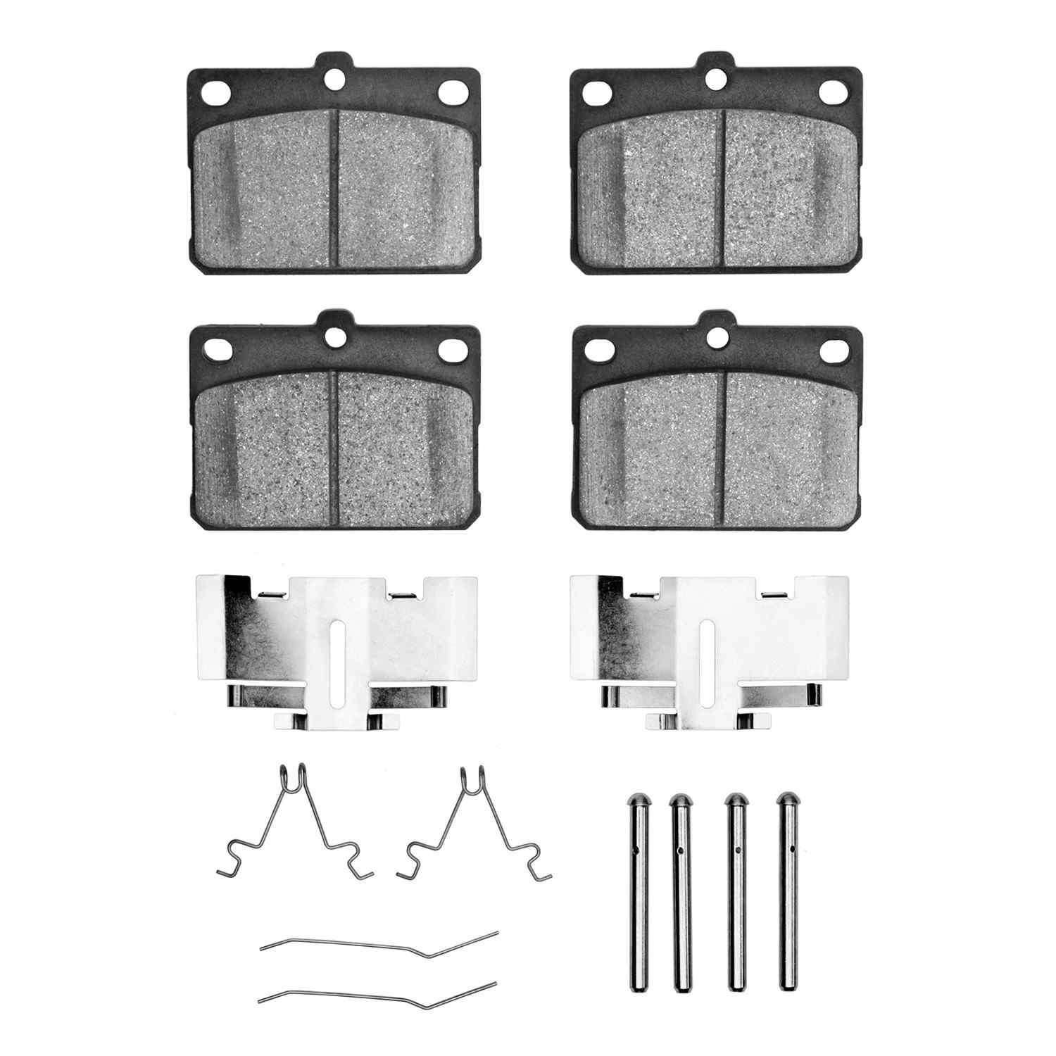 R1 Concepts 81-83 Toyota Corolla (US/Canada) Front Optimum OE Pads & Hardware Kit