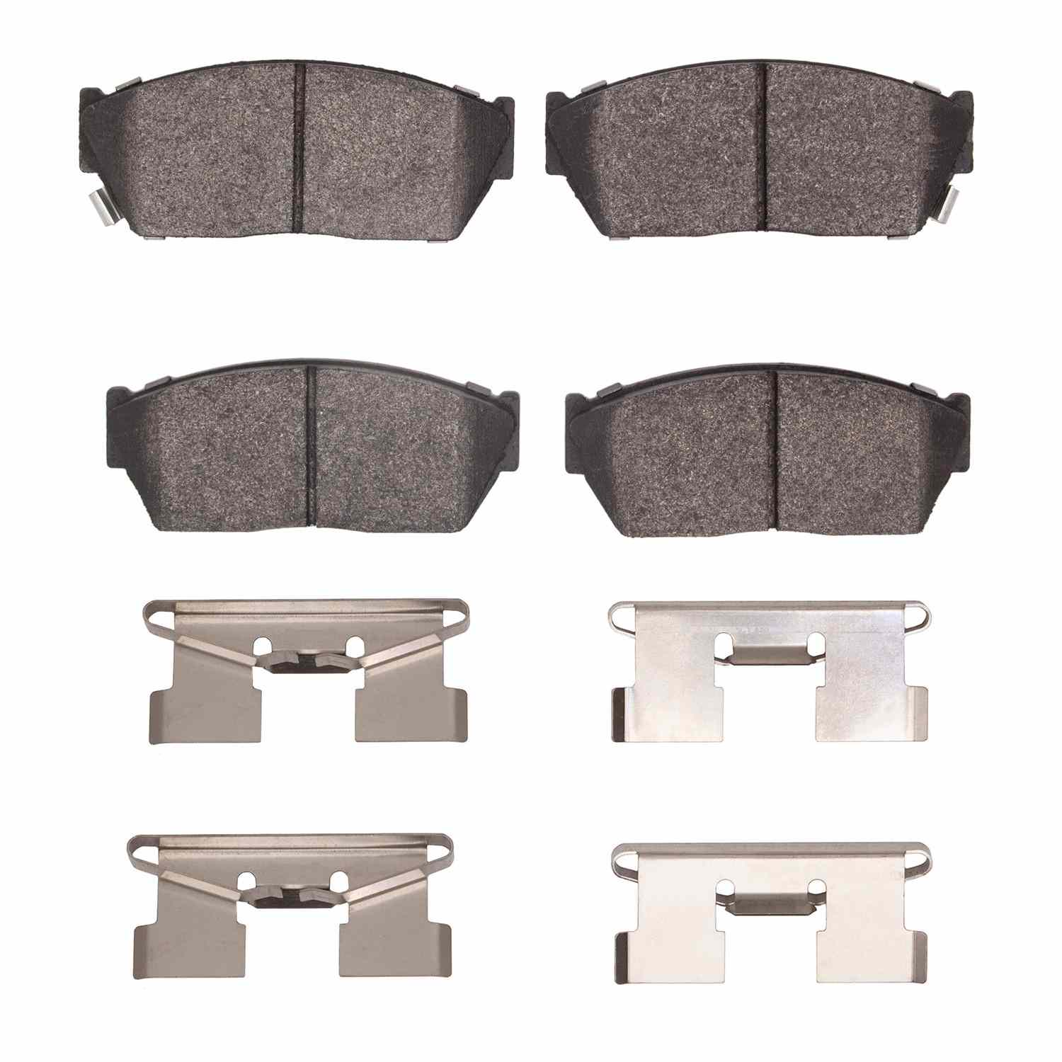 R1 Concepts 82-87 Honda Civic Sedan Front Ceramic Pads & Hardware Kit