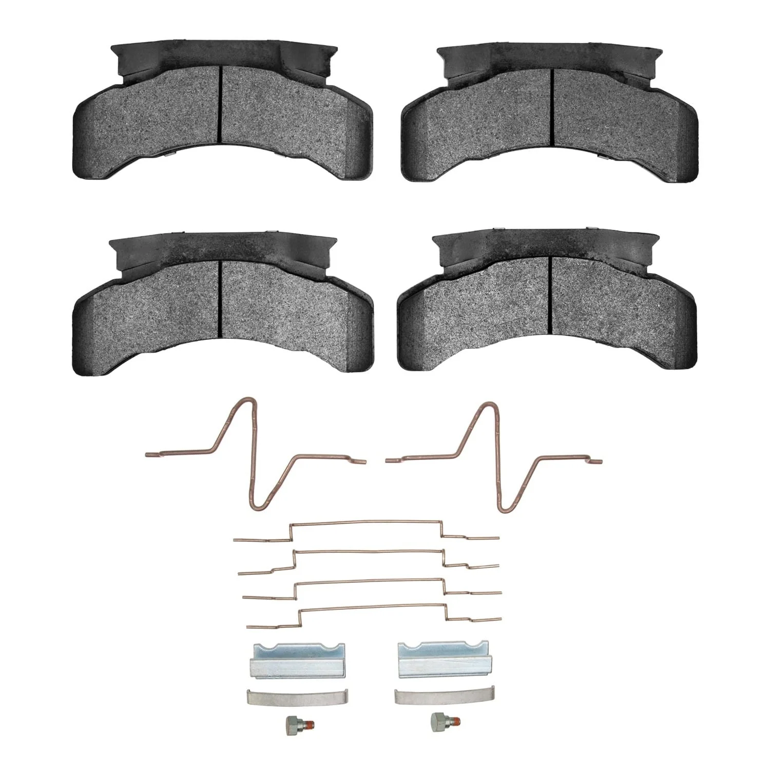 R1 Concepts 83-12 Beaver Motorcoach Monterey Front/Rear Optimum OE Pads & Hardware Kit