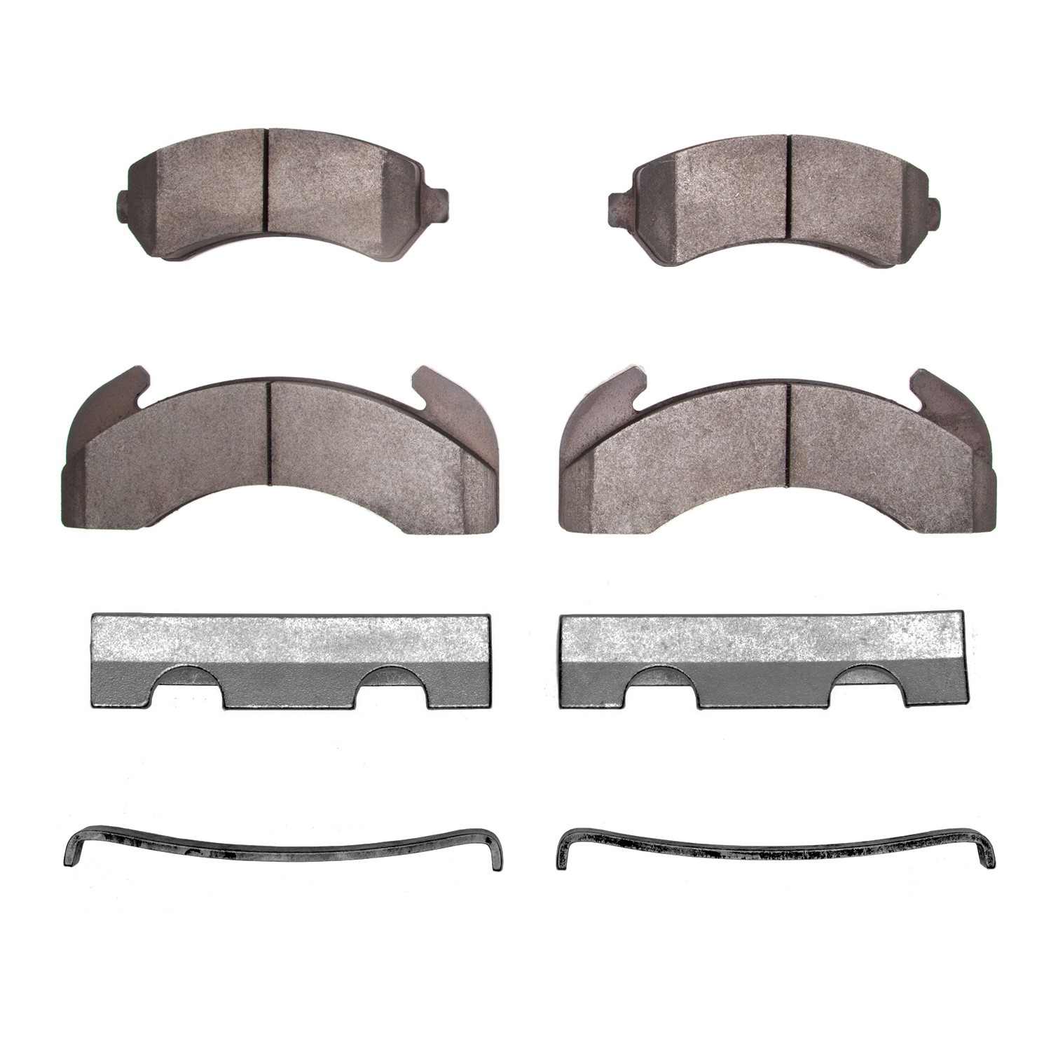R1 Concepts 83-12 Blue Bird Bus TC1000 Front and Rear Optimum OE Pads & Hardware Kit