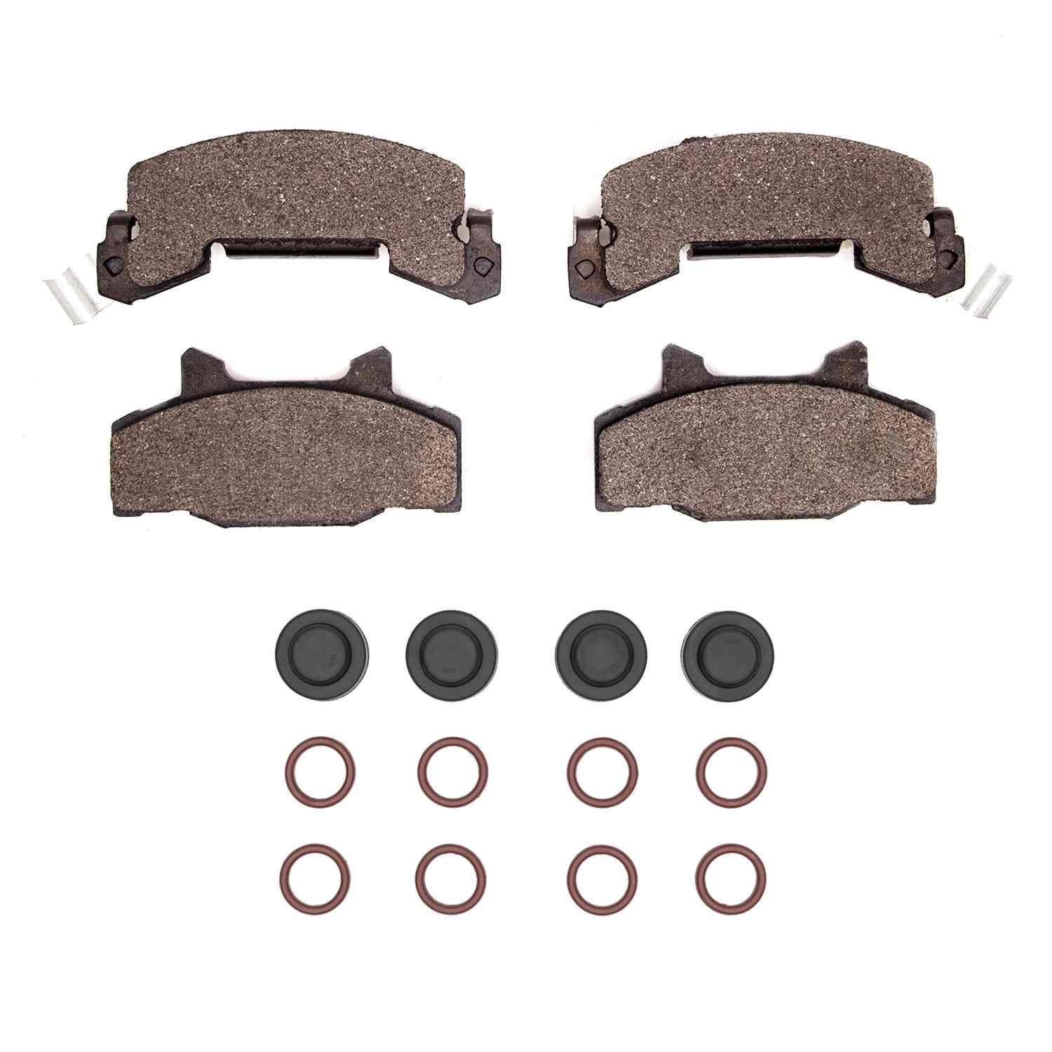R1 Concepts 83-87 Chevrolet Chevette Front Optimum OE Pads & Hardware Kit