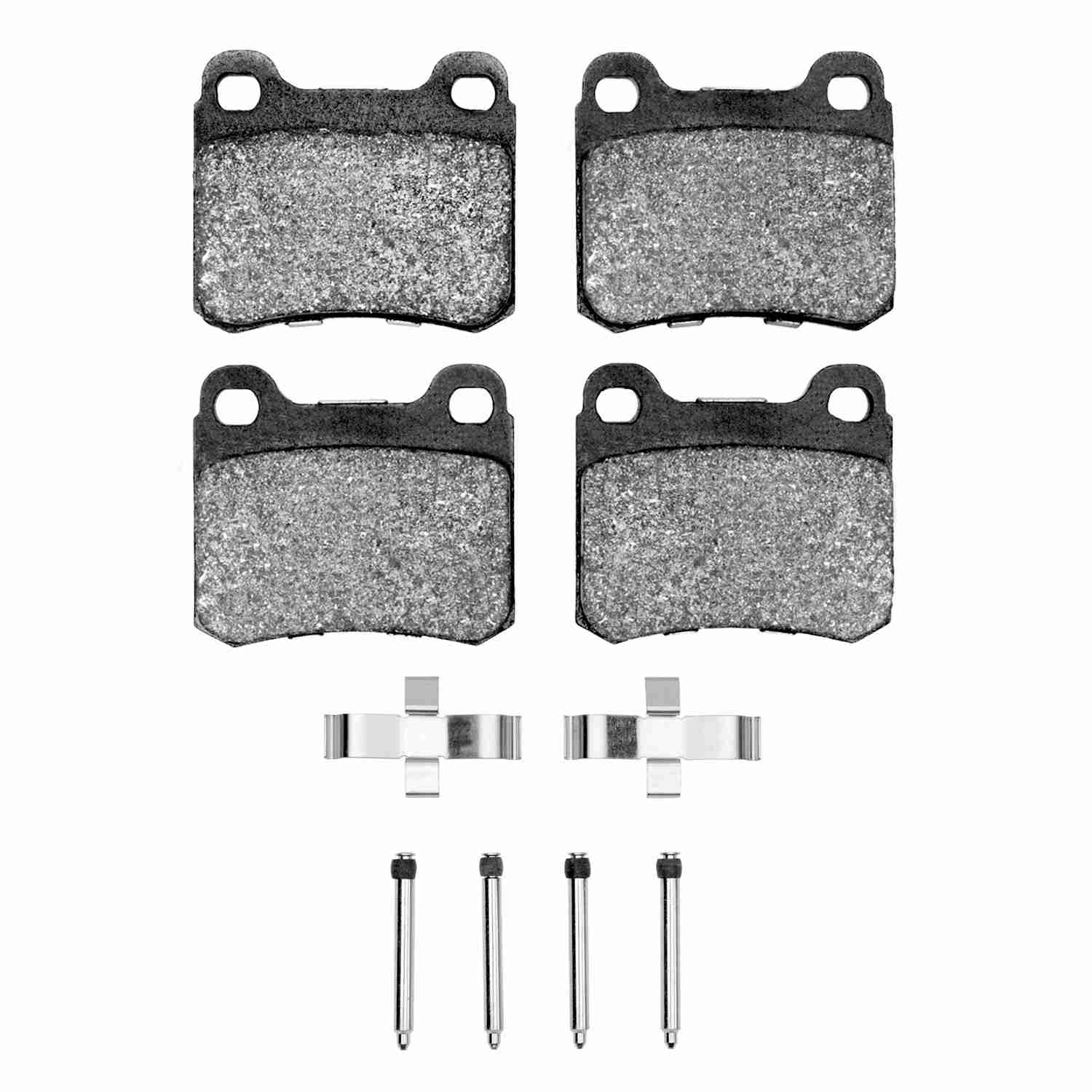 R1 Concepts 83-89 Mercedes-Benz 190D Rear Optimum OE Pads & Hardware Kit