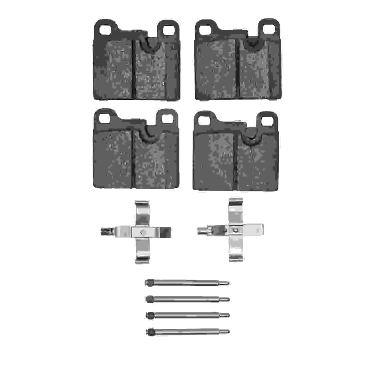 R1 Concepts 84-89 Porsche 911 Rear Ceramic Brake Pads and Hardware Kit