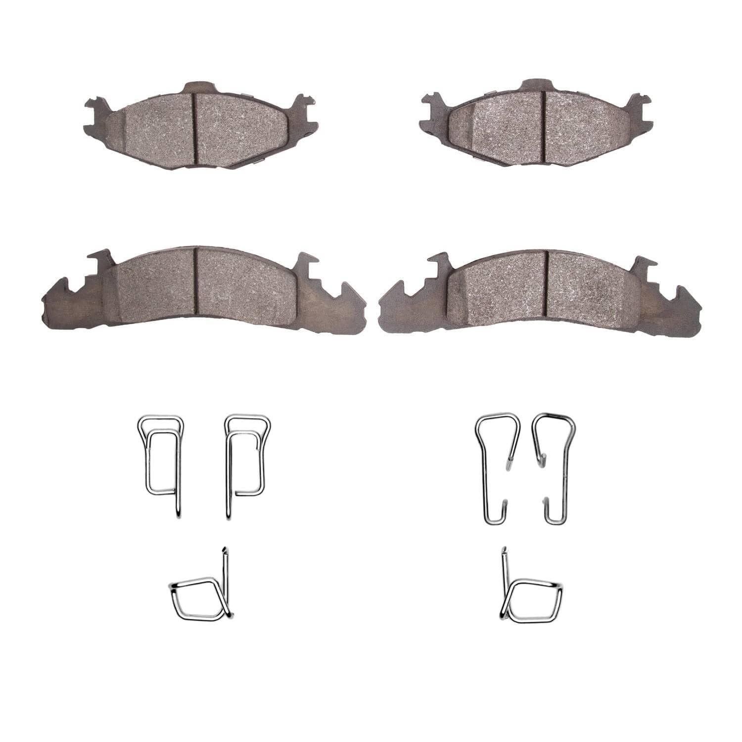 R1 Concepts 84-90 Chrysler Town & Country Front Semi Met Pads & Hardware Kit