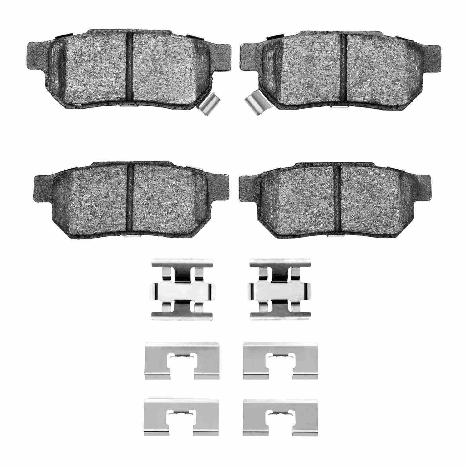 R1 Concepts 85-89 Acura Integra Rear Semi Met Pads & Hardware Kit