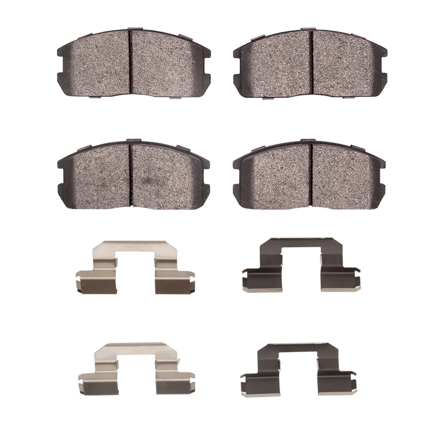 R1 Concepts 85-90 Dodge Colt Front Semi Met Pads & Hardware Kit