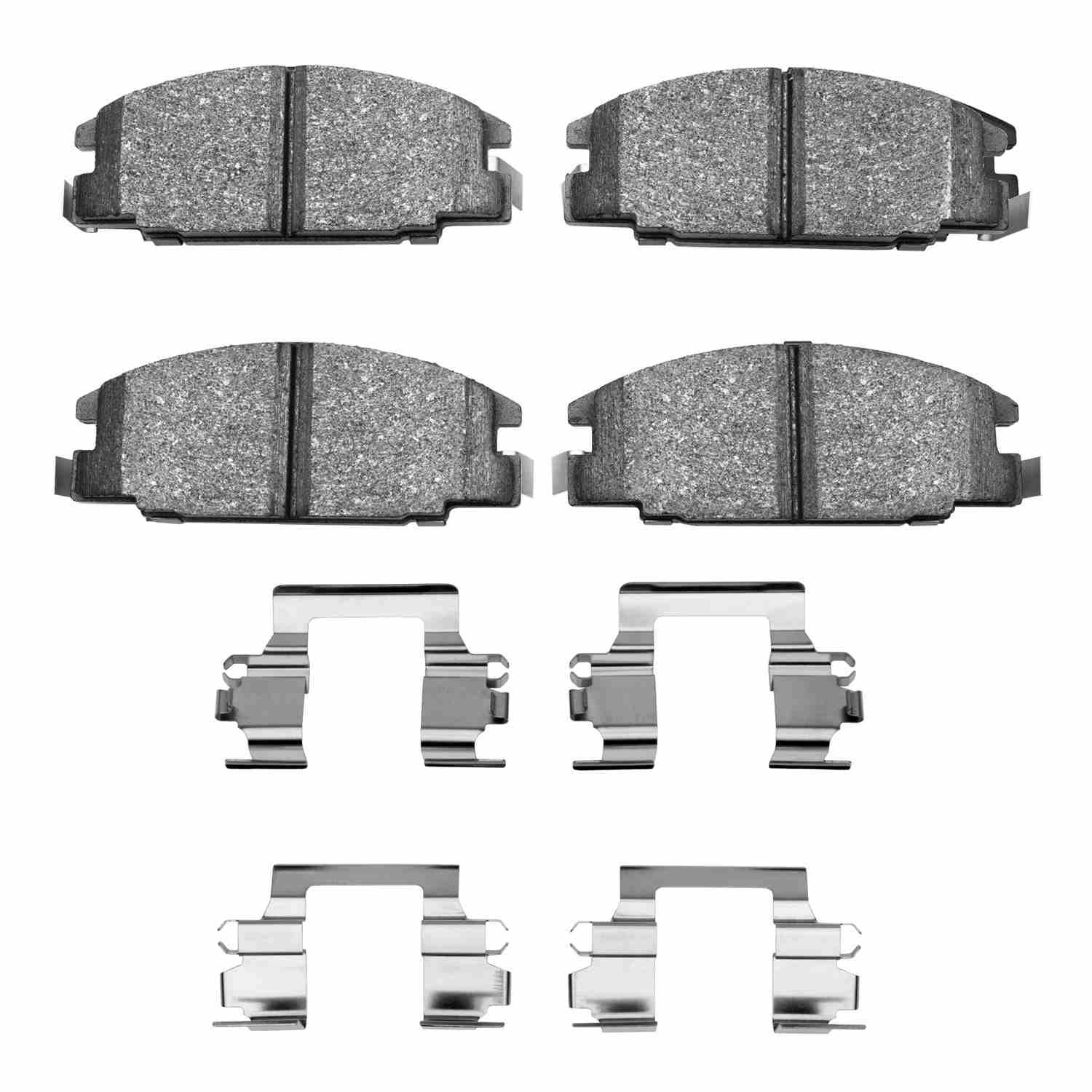 R1 Concepts 86-06 Isuzu Pickup Front Semi Met Brake Pads and Hardware Kit
